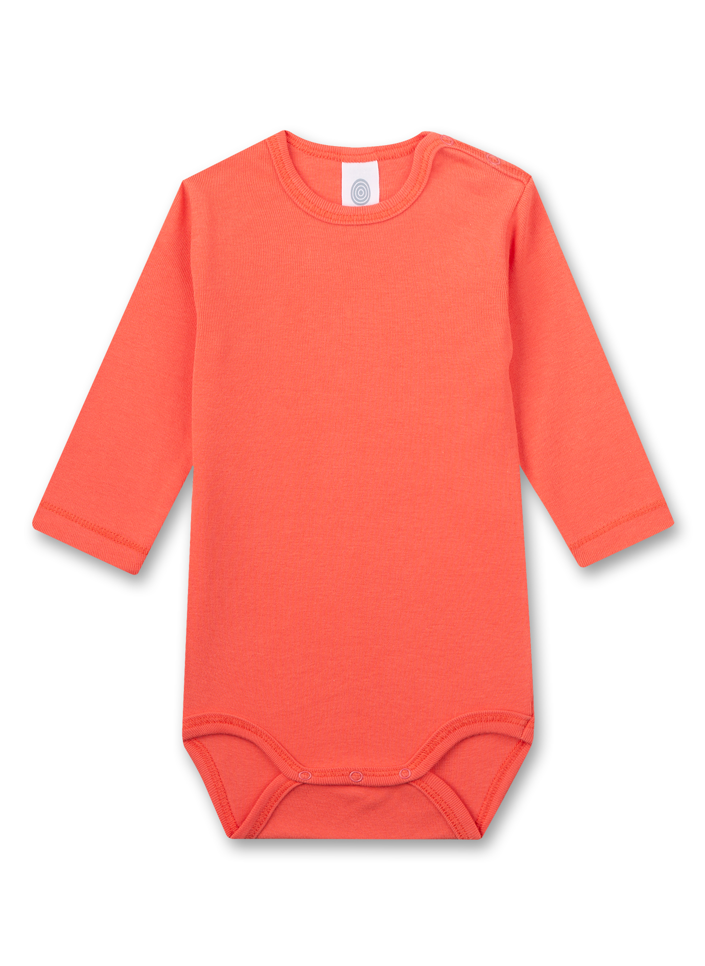 Baby Body langarm (Doppelpack) Feinripp Rosa und Rot