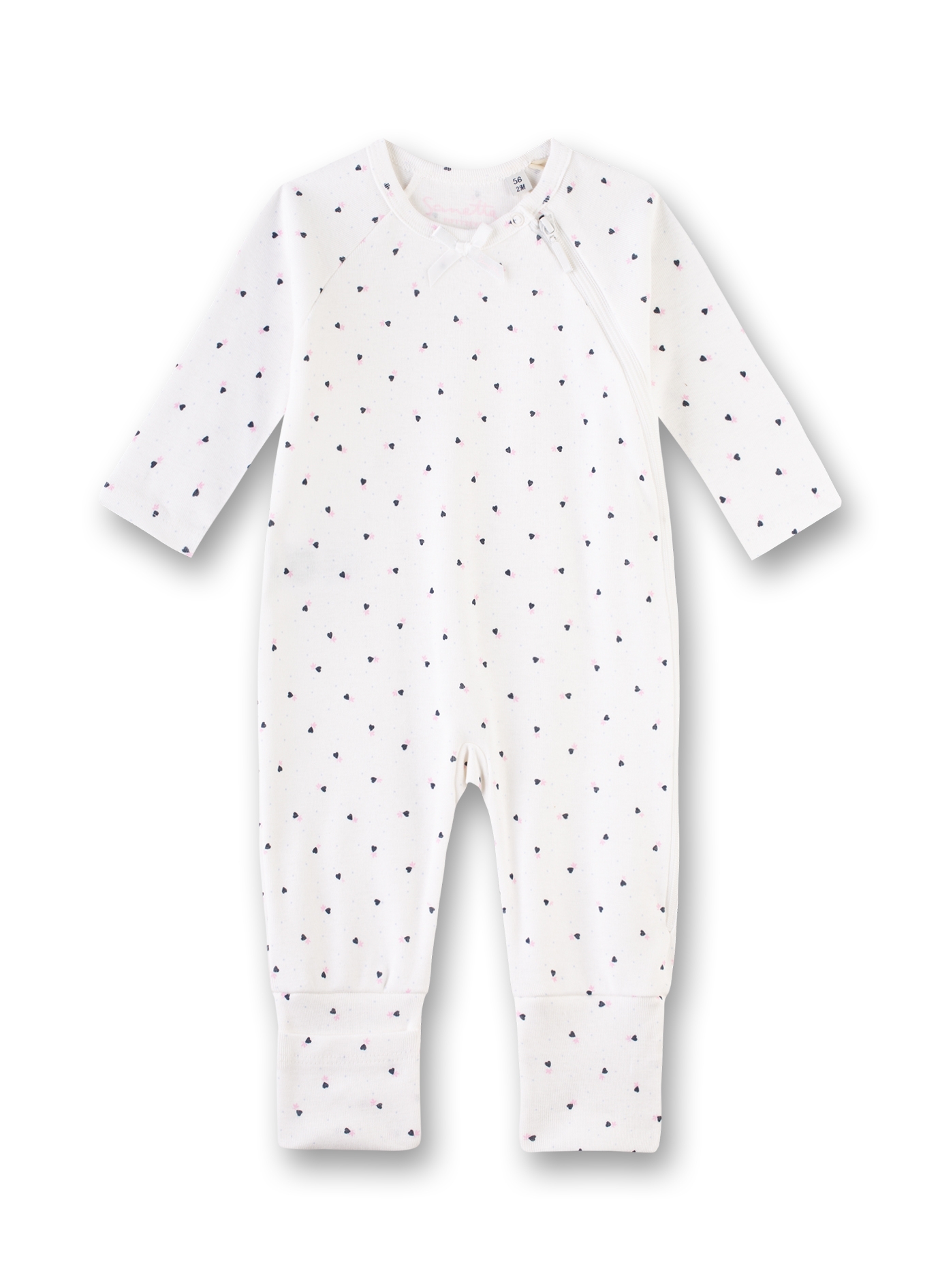 Mädchen-Overall mit Klappfuß