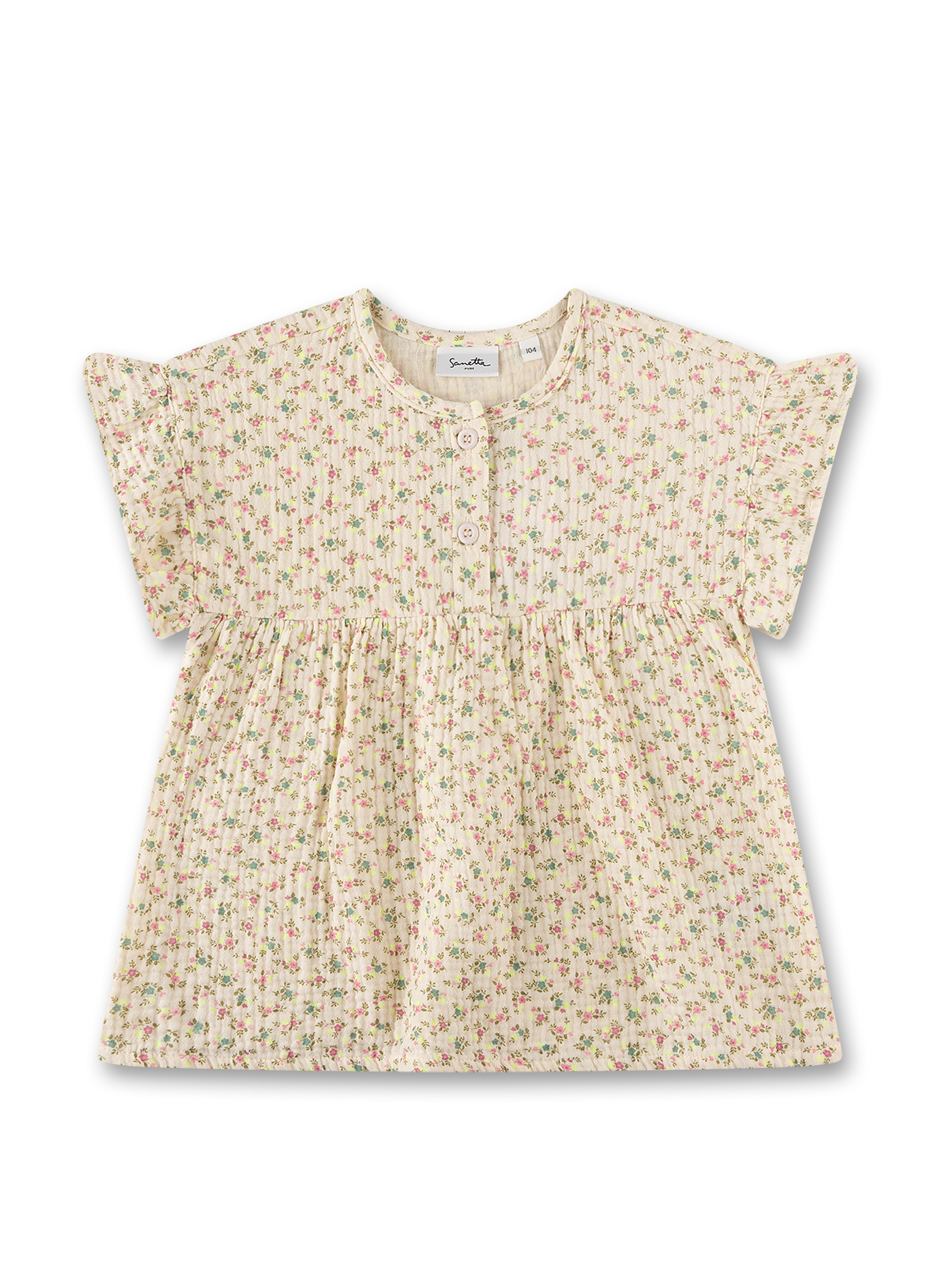 Mädchen-Bluse beige