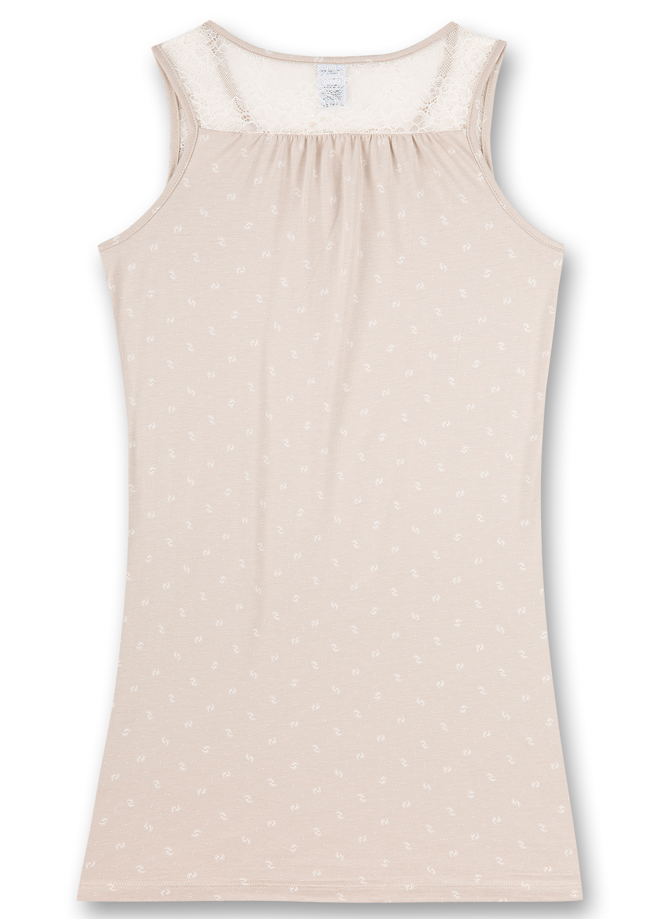 Mädchen-Nachthemd Beige Art Deco