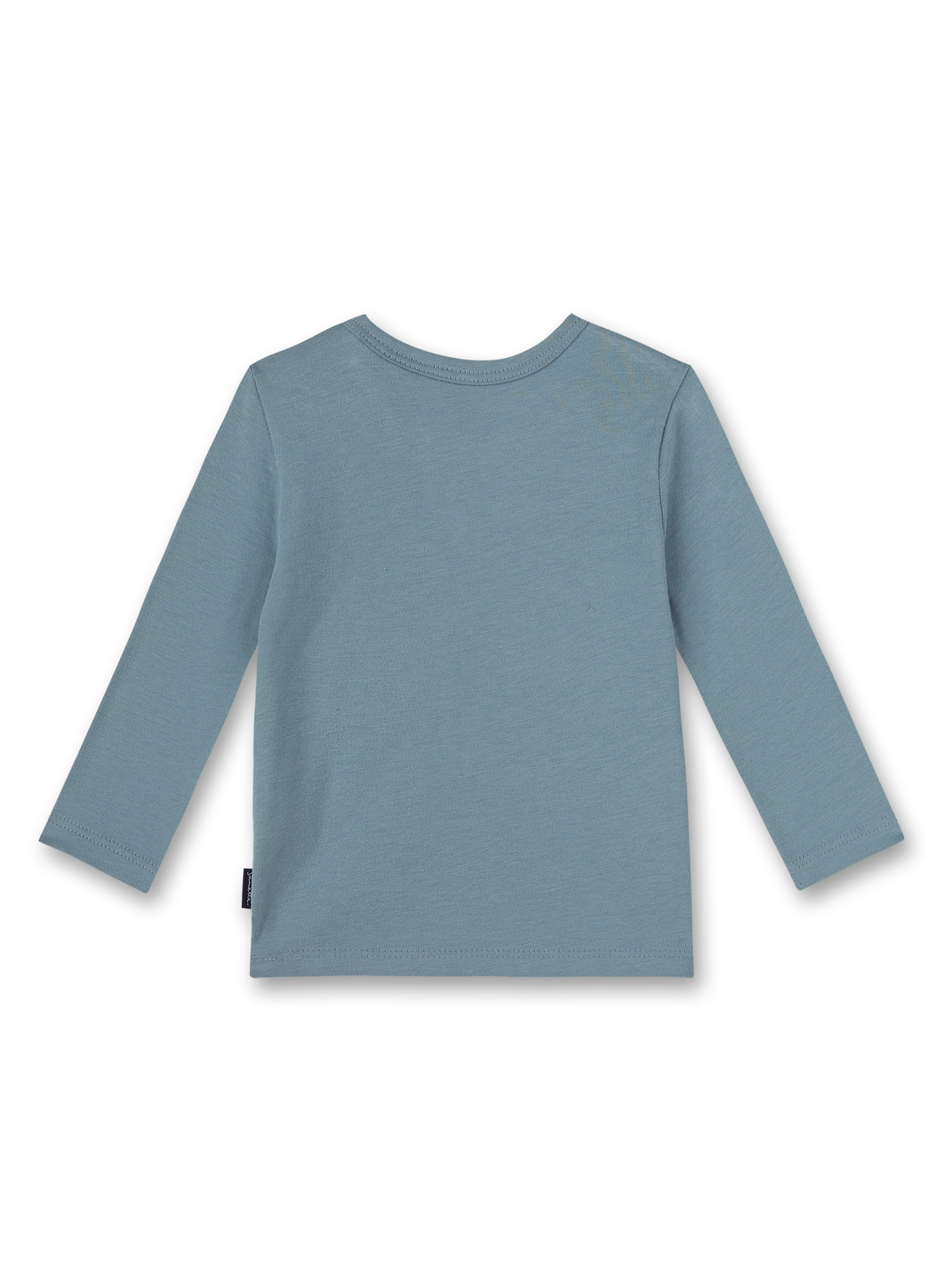 Jungen-Shirt langarm Blau Turtle