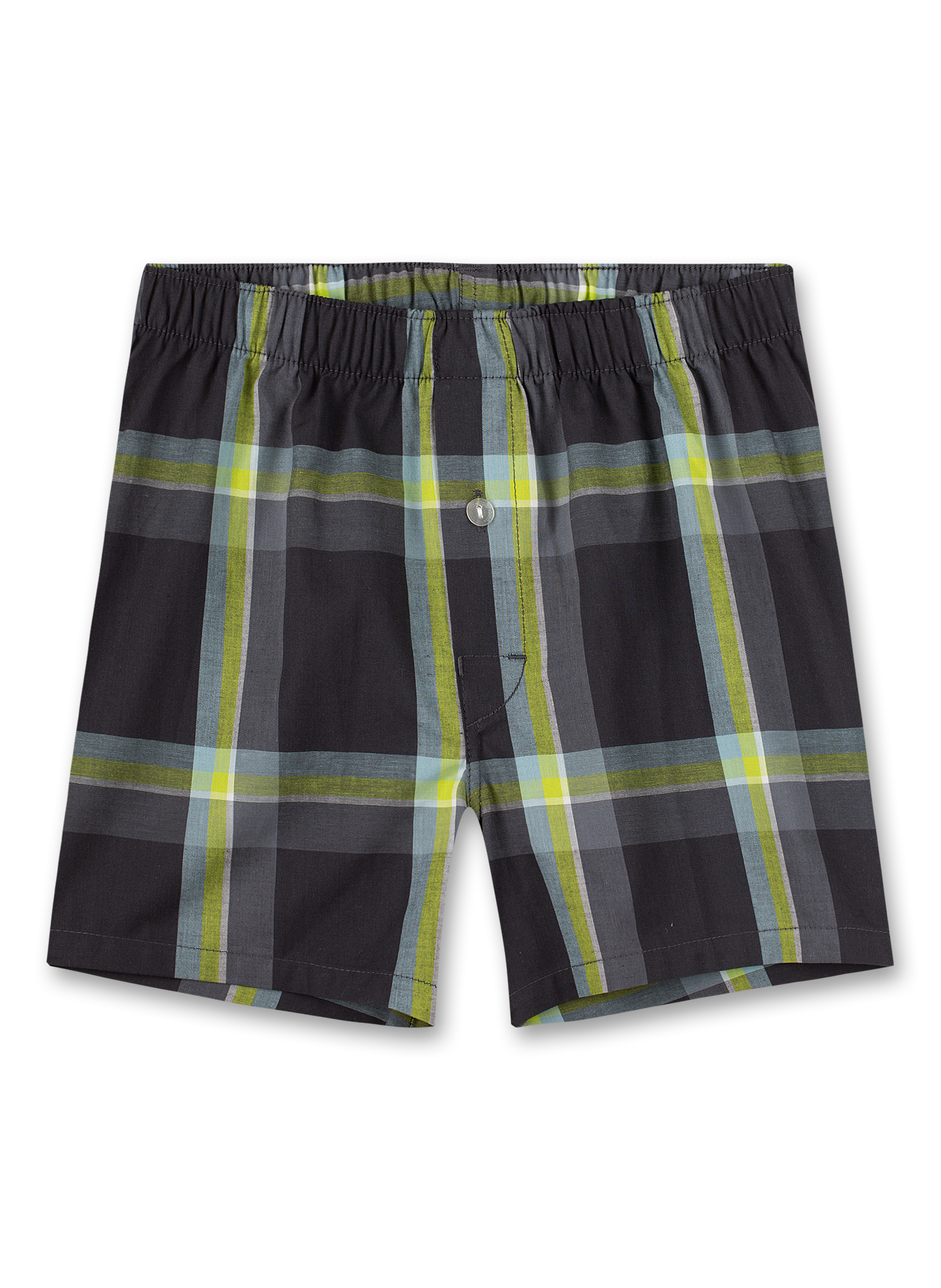 Jungen-Boxershorts Dunkelgrau