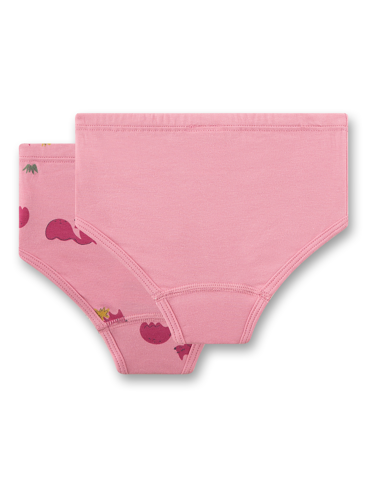 Unterhose, Höschen, Rosa, Baumwolle, Druck, Kinder
