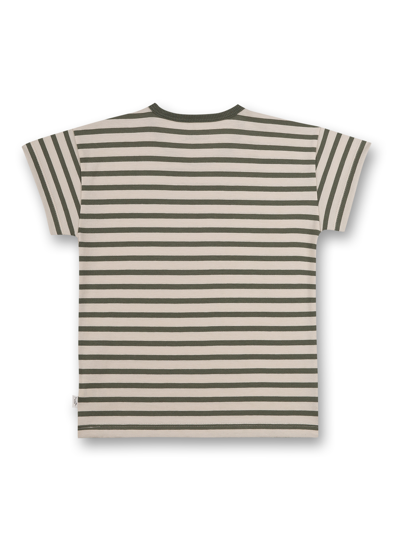 Jungen T-Shirt Grün Ringel