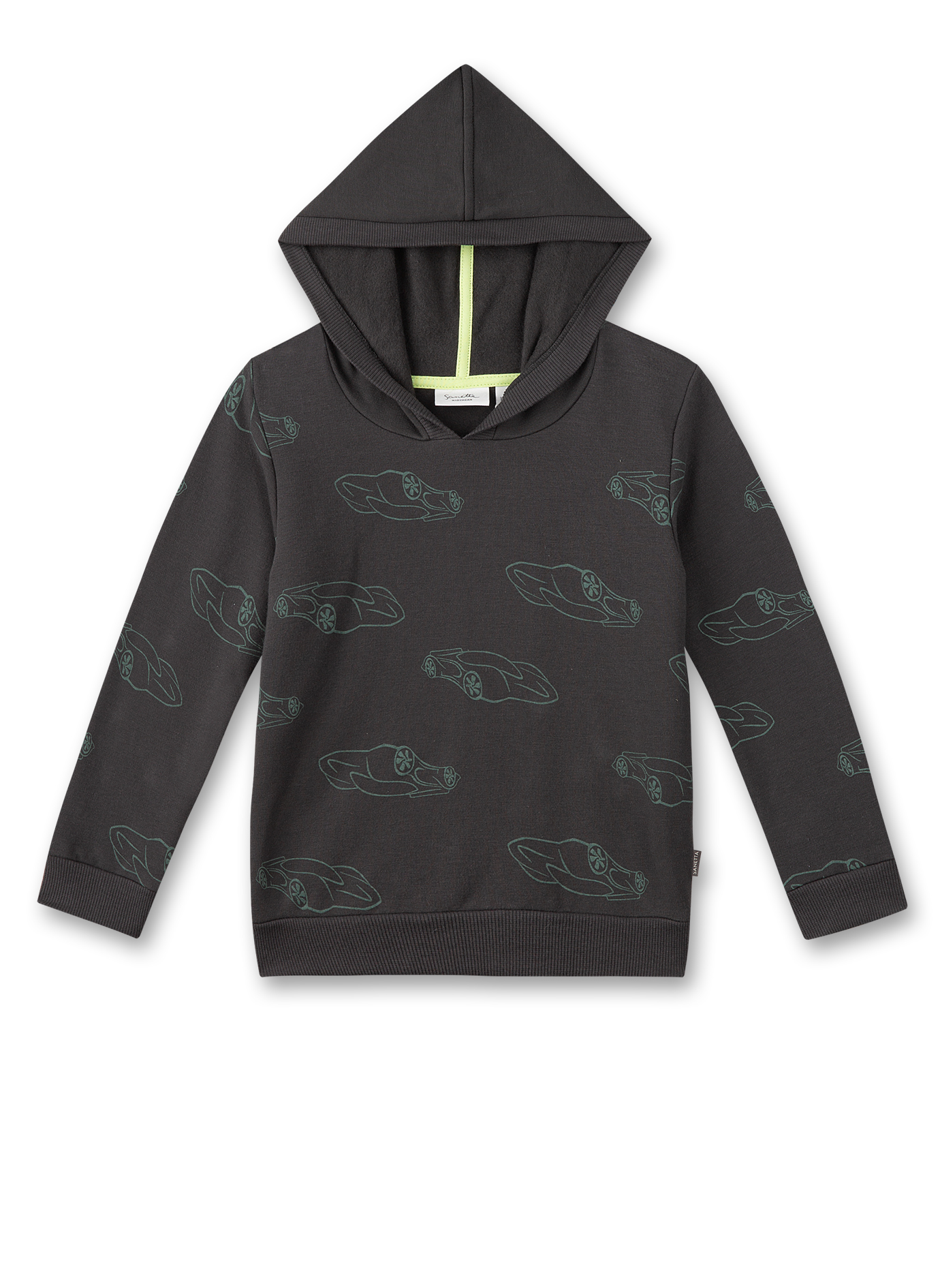 Jungen-Sweatshirt Dunkelgrün