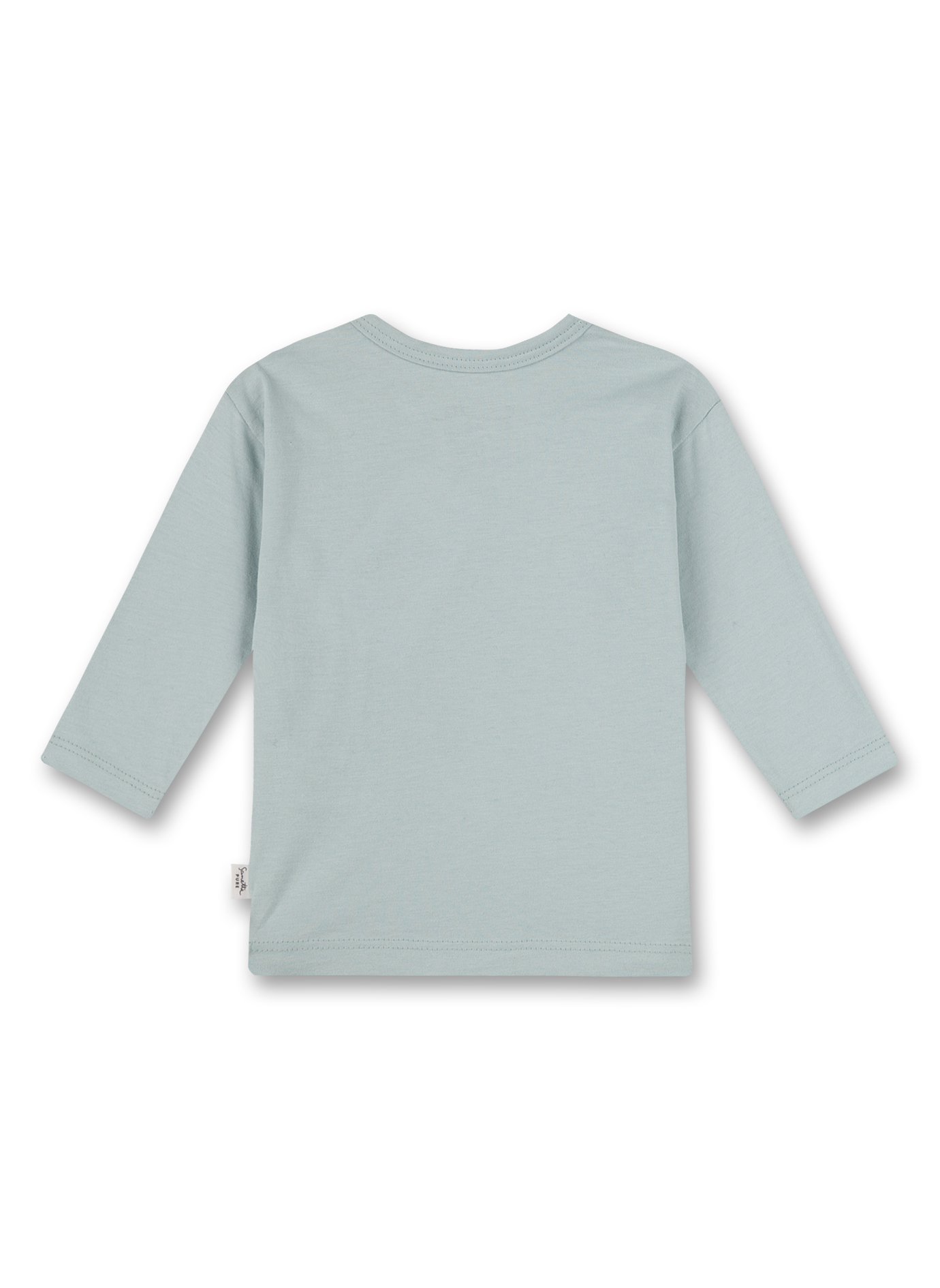 Jungen-Shirt langarm Hellblau