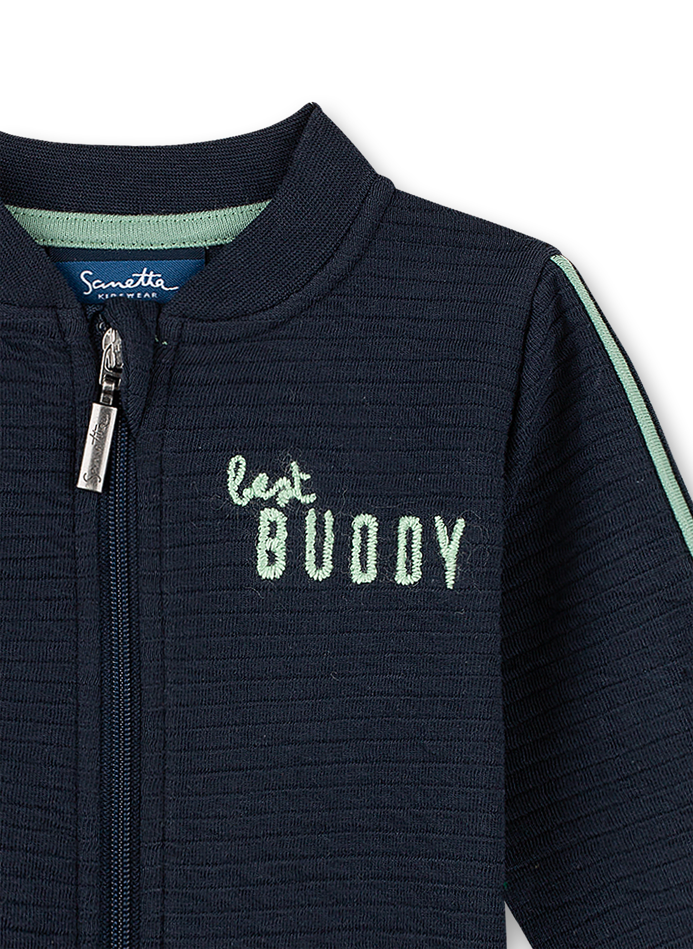 Jungen-Sweatjacke Dunkelblau Best Buddies