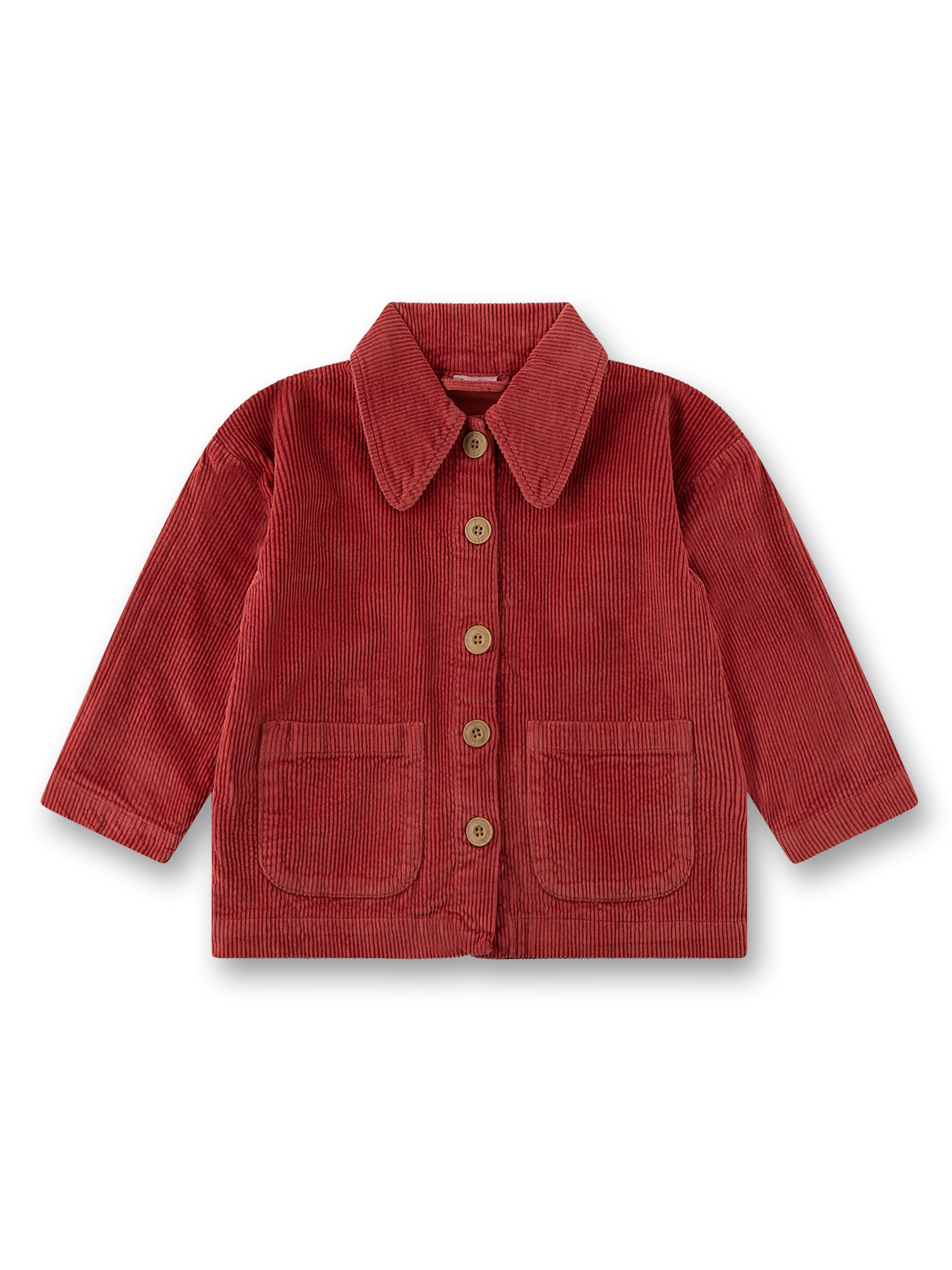 Mädchen-Jacke rot aus Cord