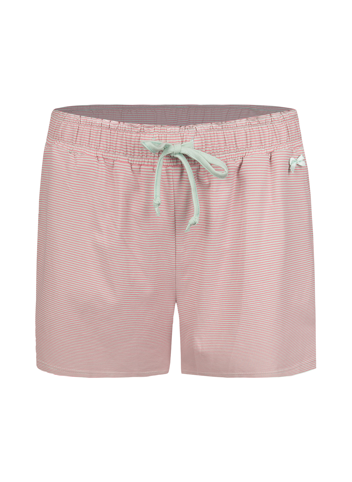 Damen-Shorts Blau Ringel