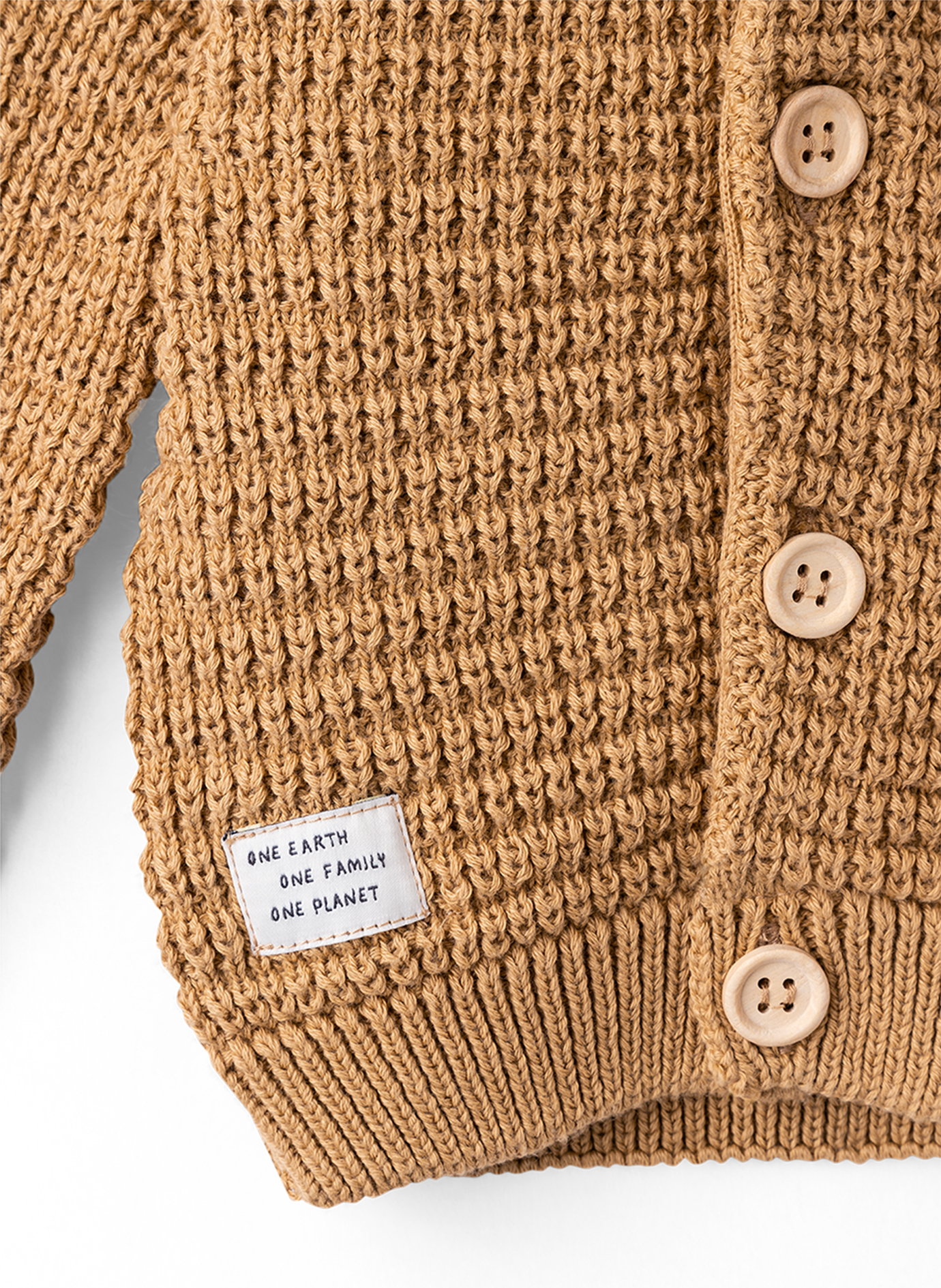 Baby-Strickjacke Beige