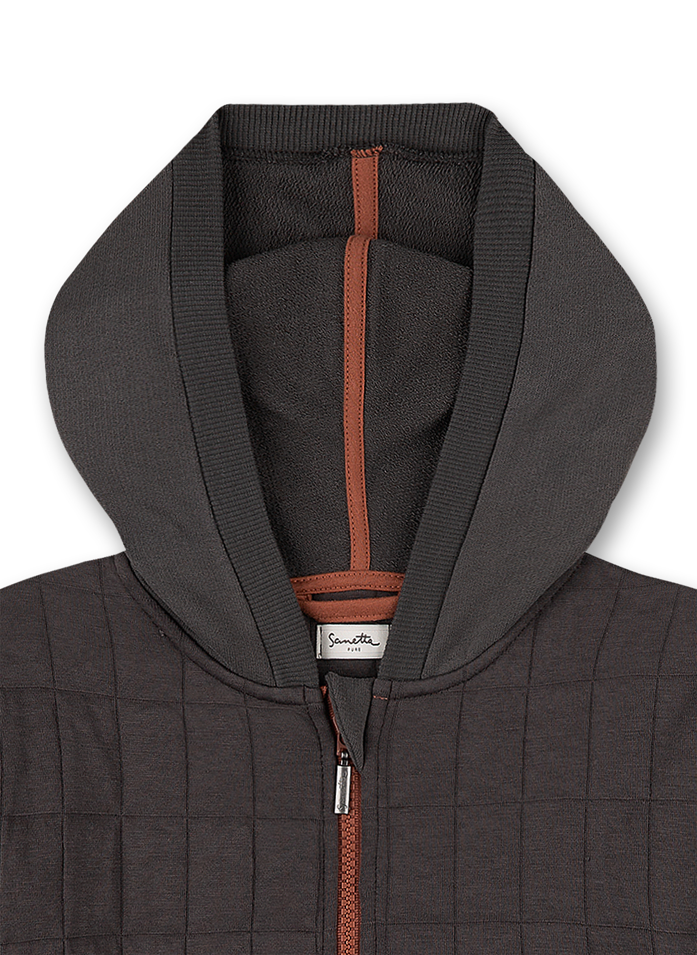 Jungen-Sweatjacke Dunkelgrau