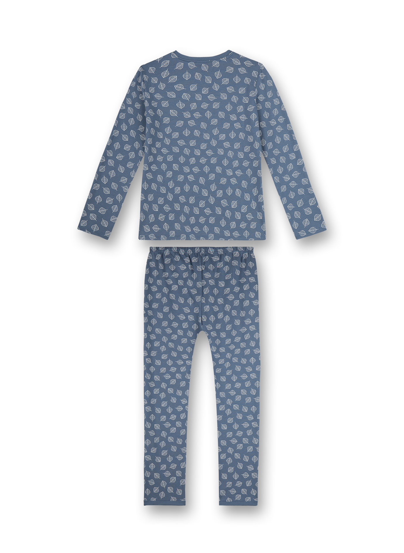 Mädchen-Schlafanzug Blau Ethno