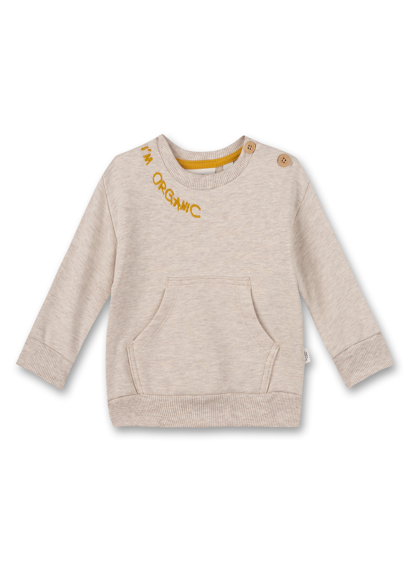 Jungen-Sweatshirt Beigemelange