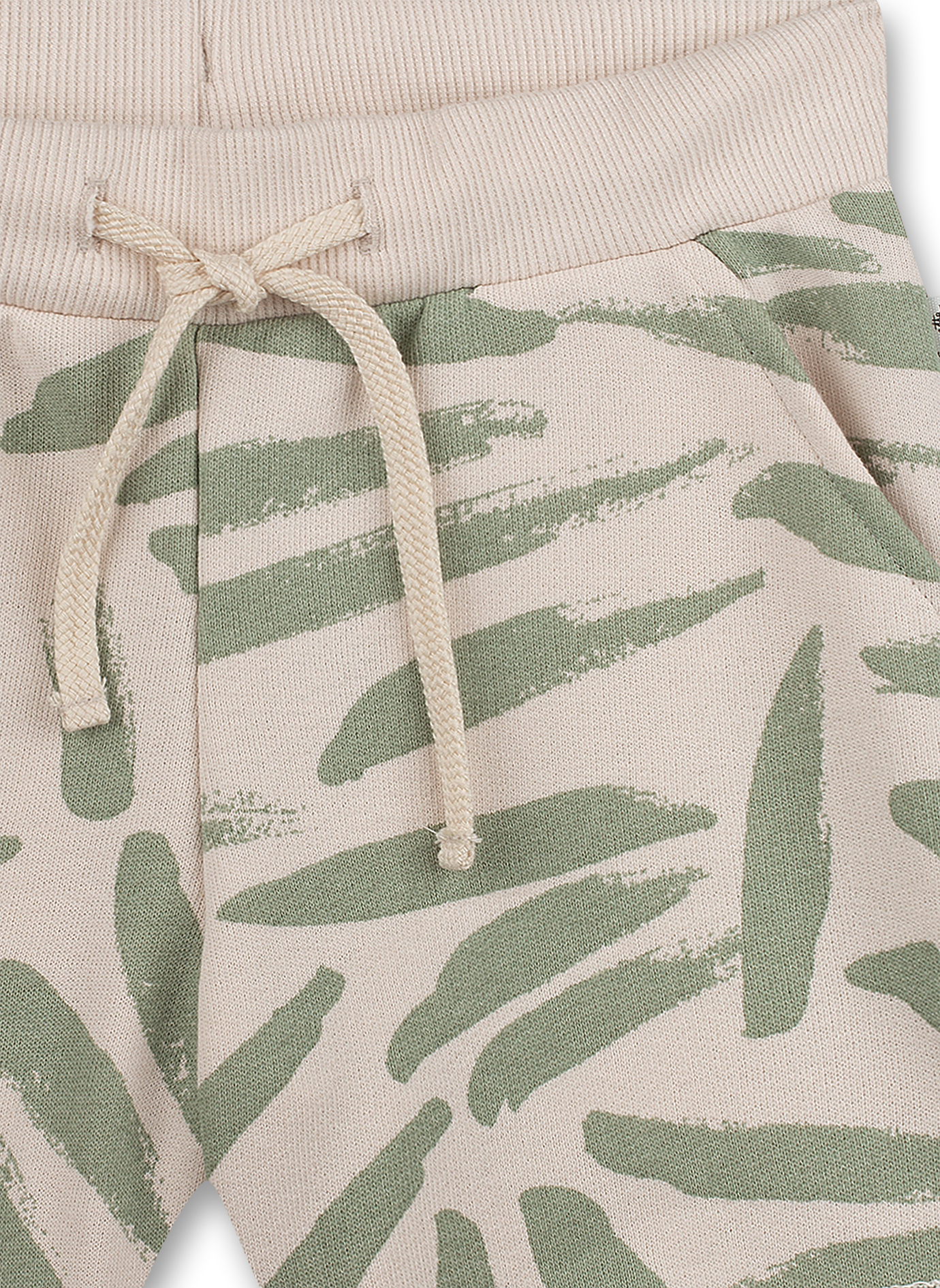 Jungen-Sweatshorts Grün