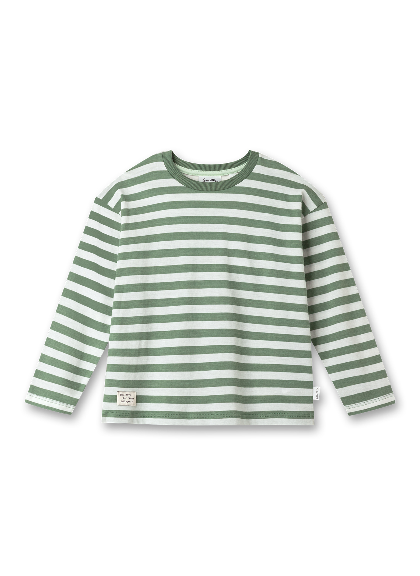 Jungen-Langarmshirt Grün