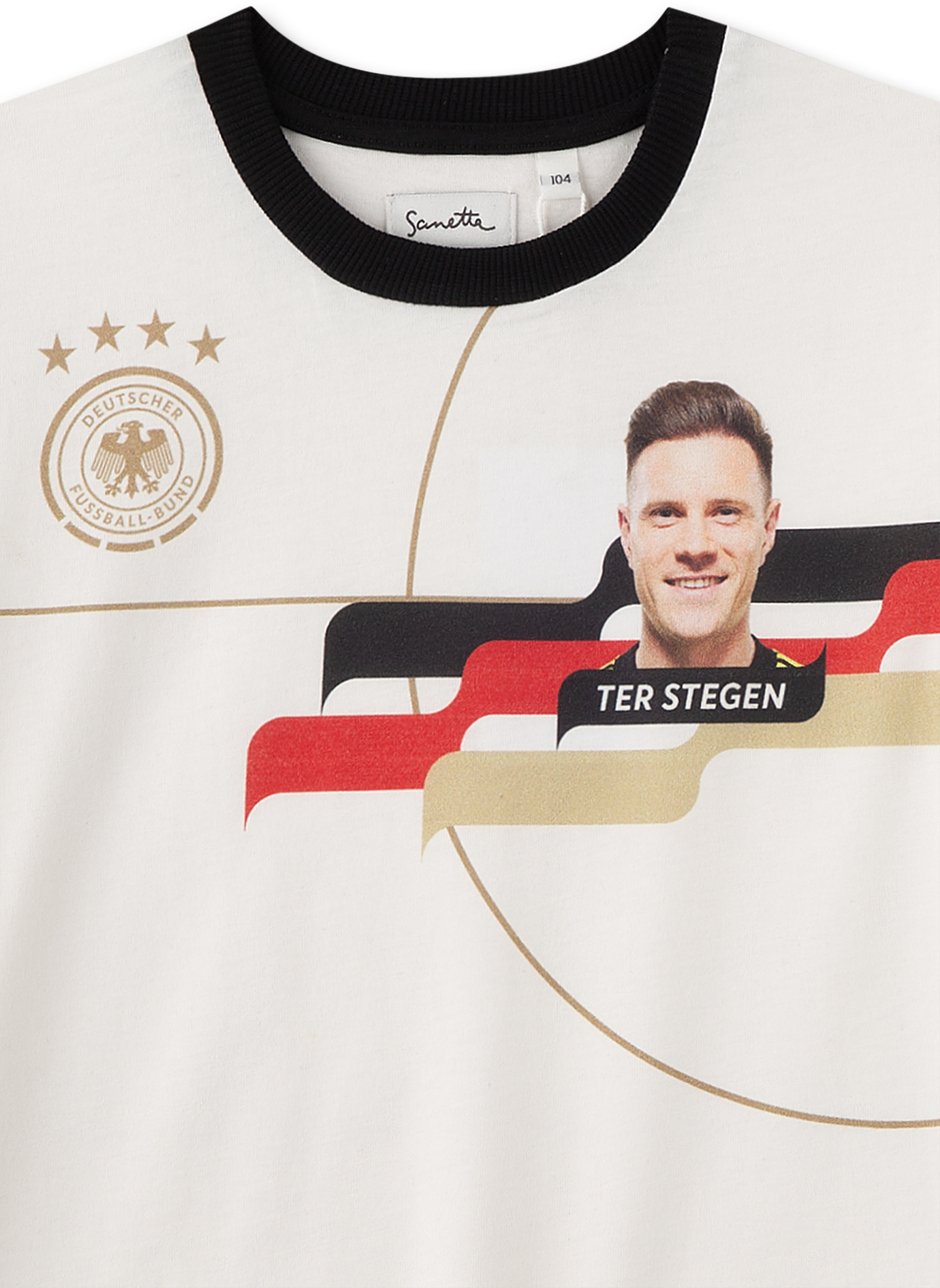 DFB-Fanshirt ter Stegen Off-White