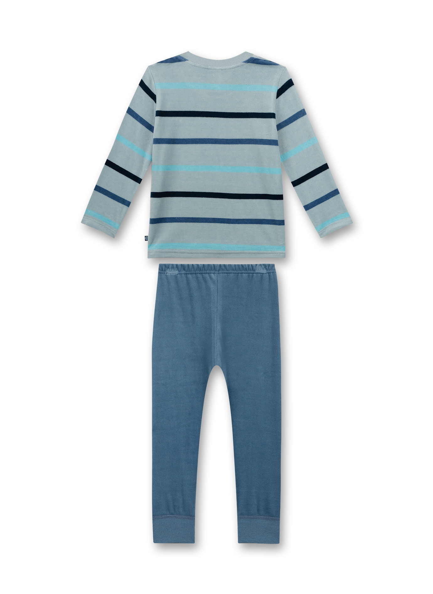 Jungen-Schlafanzug Blau aus Nicki