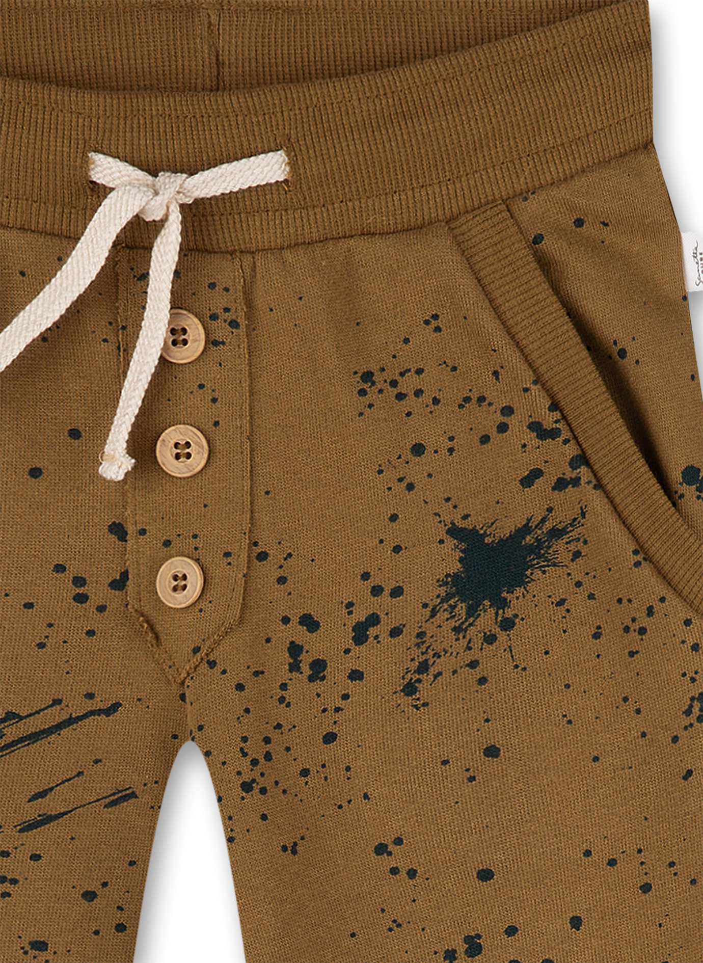 Jungen-Sweathose Braun