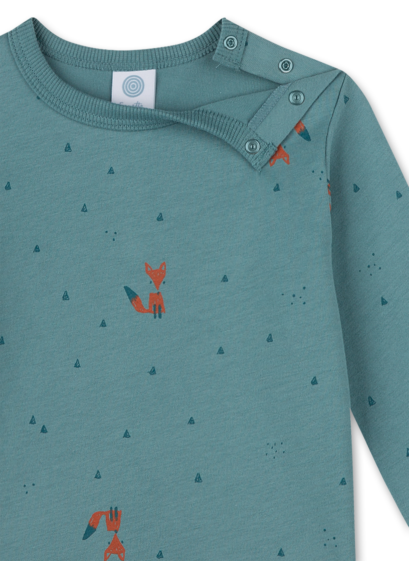 Jungen-Schlafanzug Blau Fox