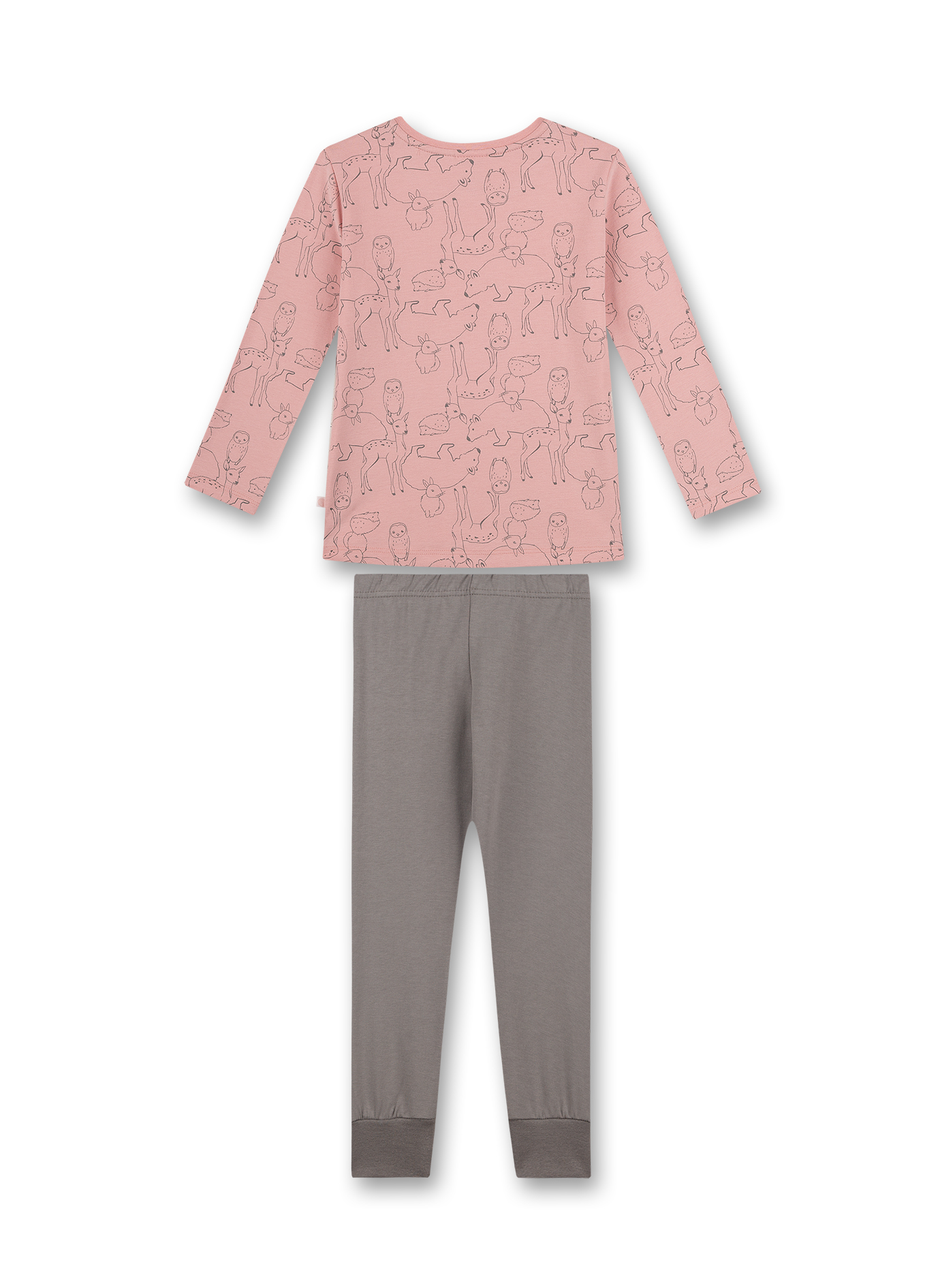 Sanetta Schlafanzug Kurz Rosa Set di Pigiama Bambini e