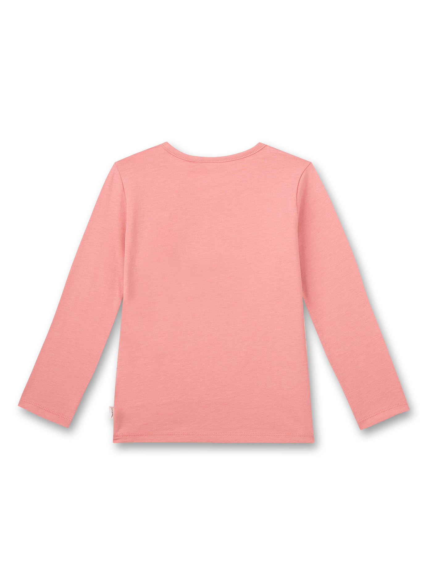 Mädchen-Shirt langarm Rosa