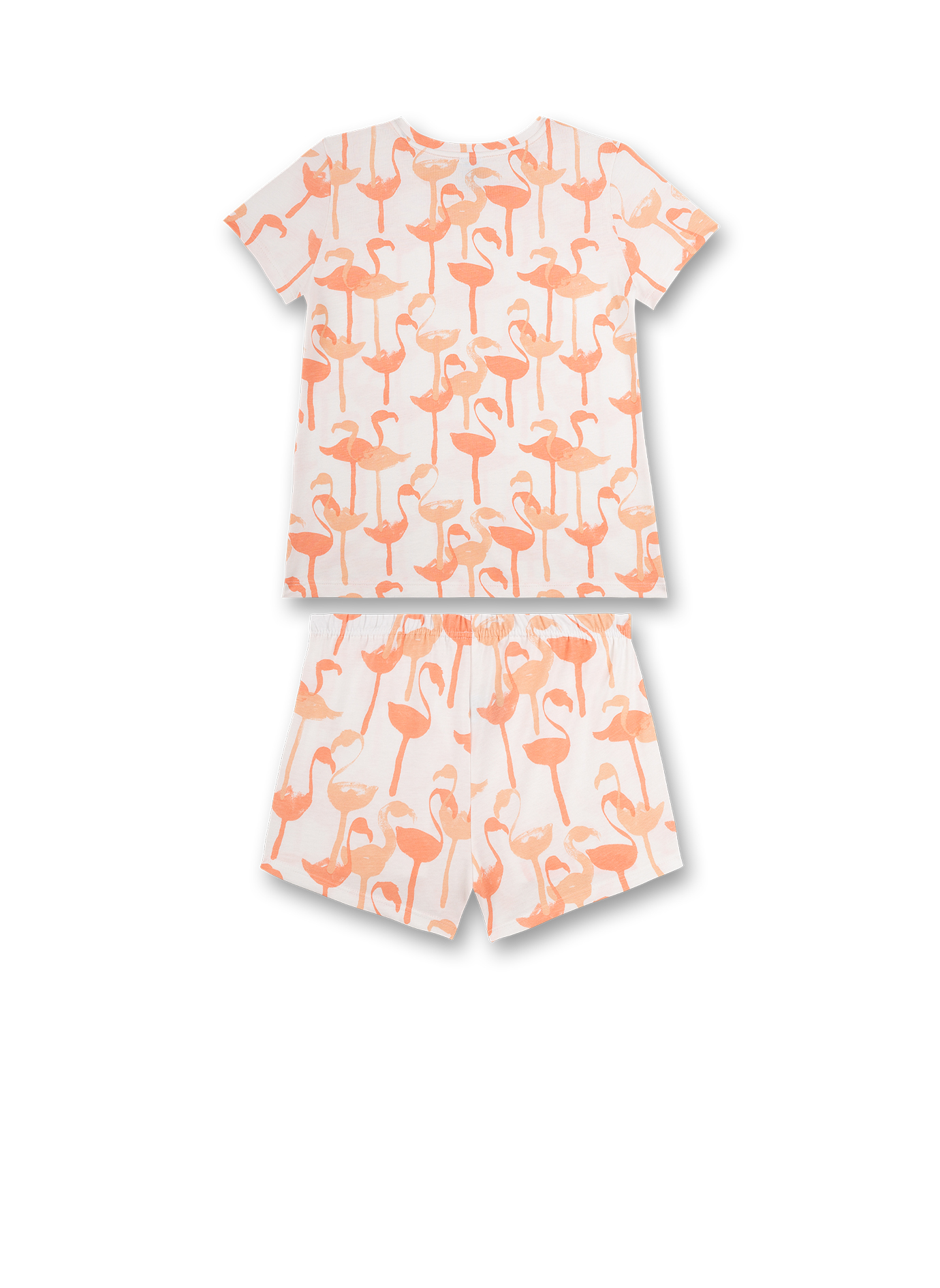 Mädchen-Schlafanzug kurz Fabulous Flamingo