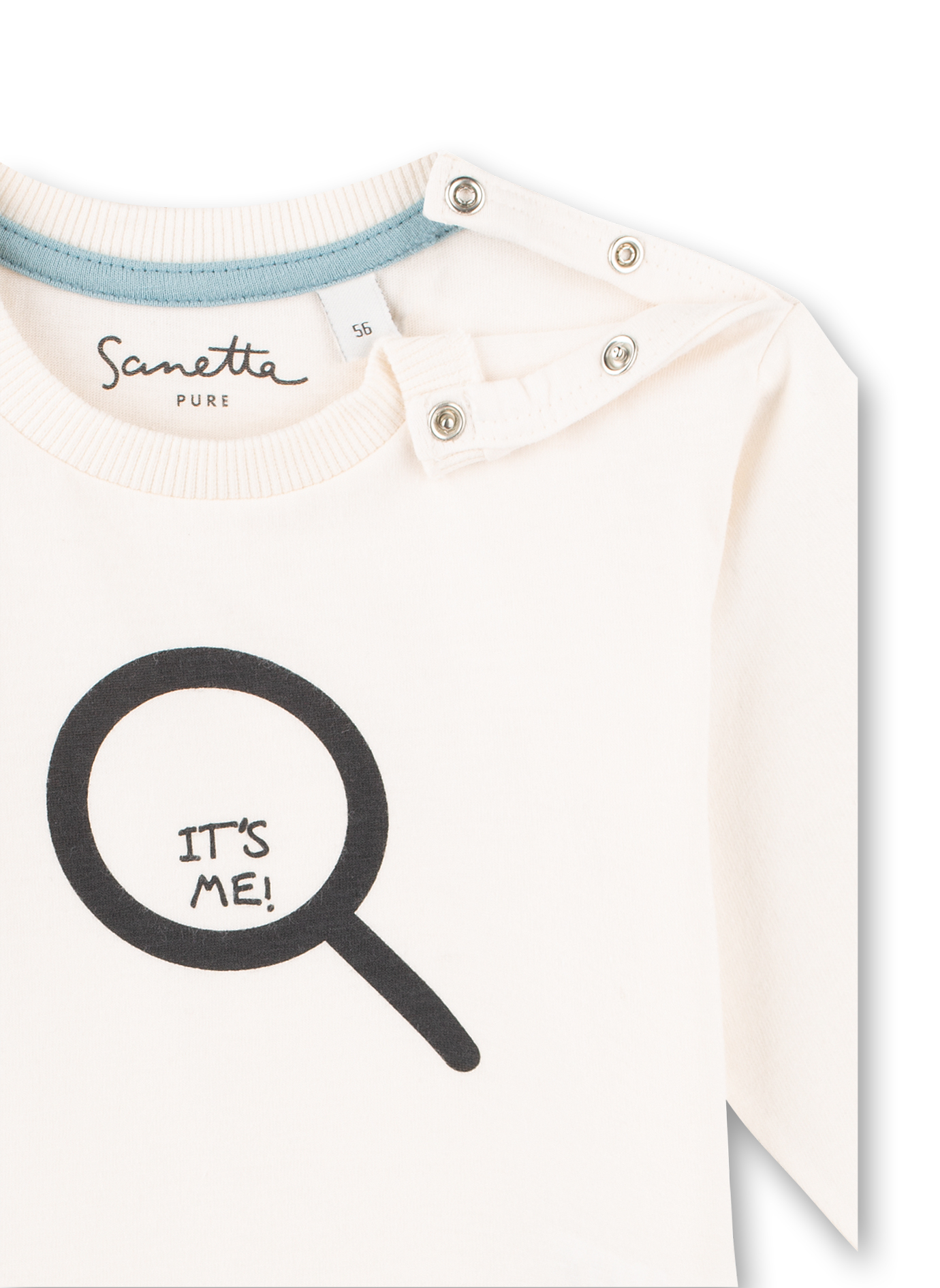 Jungen-Shirt langarm Weiß