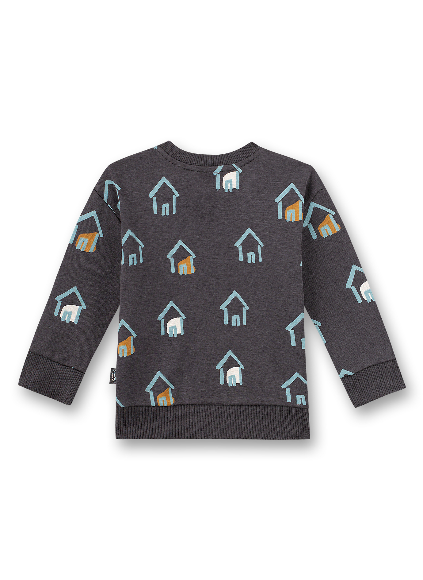 Jungen-Sweatjacke Dunkelgrau