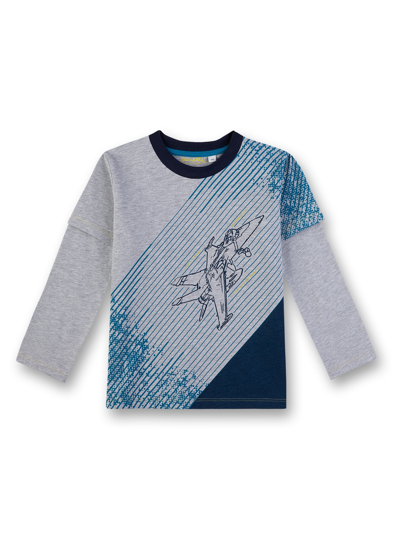 Jungen-Shirt langarm