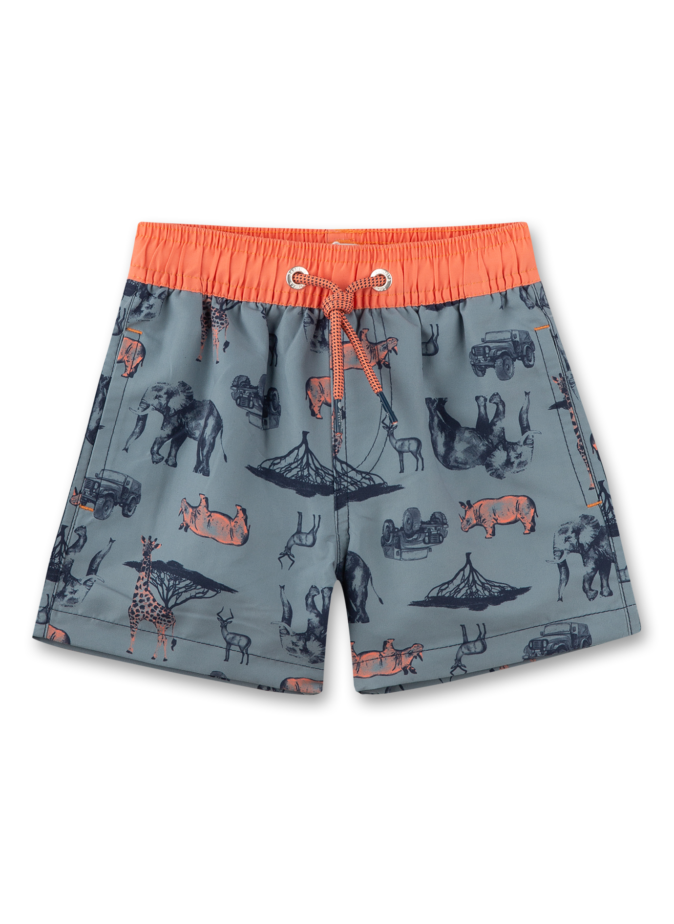 Jungen-Badeshorts Grau