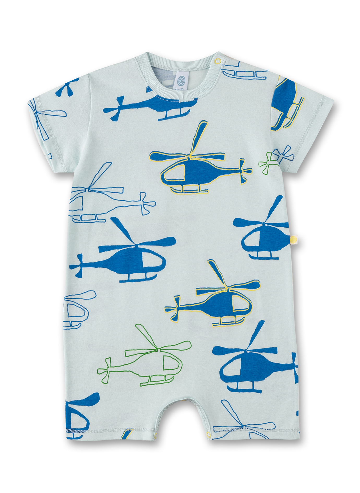 Sanetta Jungen-Overall kurz Blau