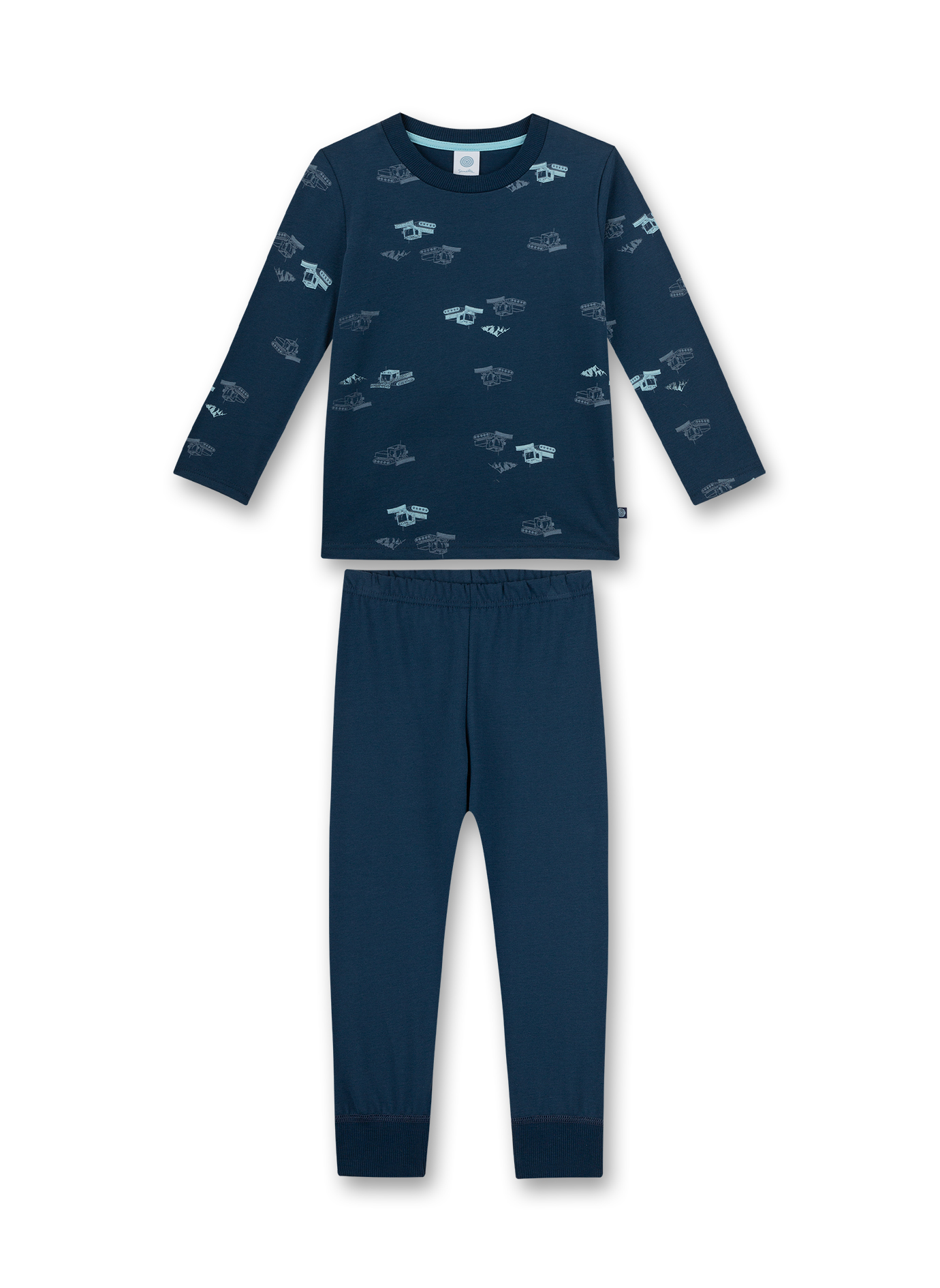 Jungen-Schlafanzug Blau