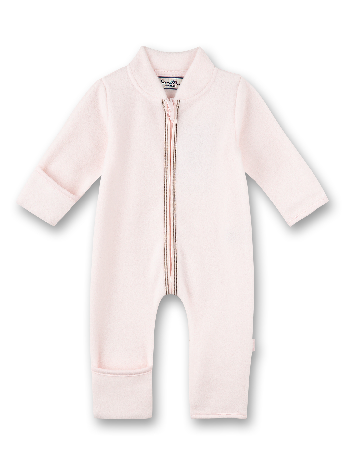 Mädchen-Fleeceoverall Rosa Beautiful Swan