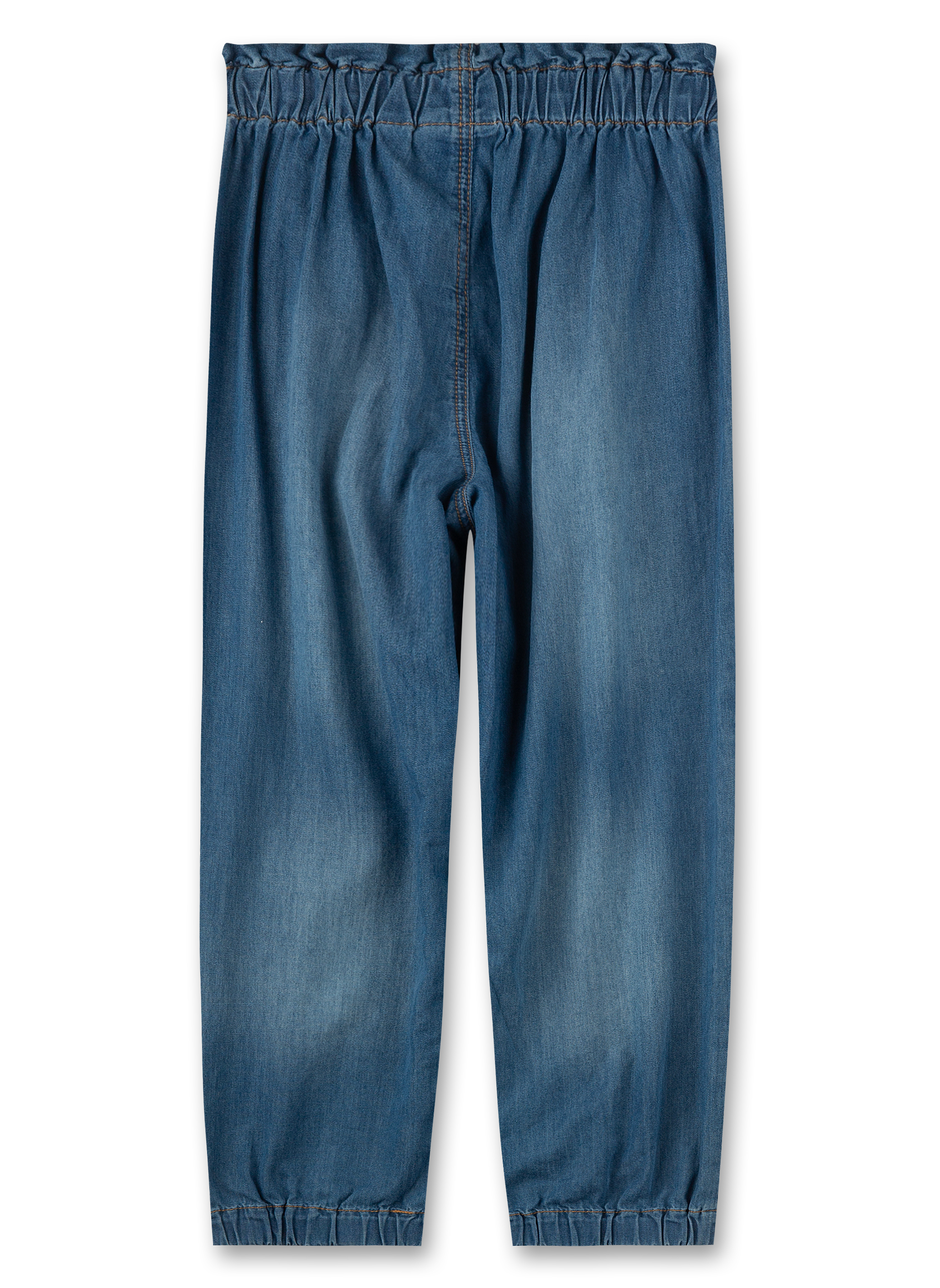 Mädchen-Hose Blau Denim