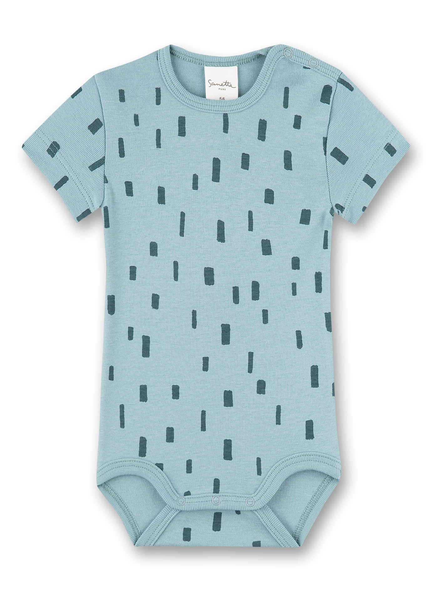 Body kurzarm Hellblau