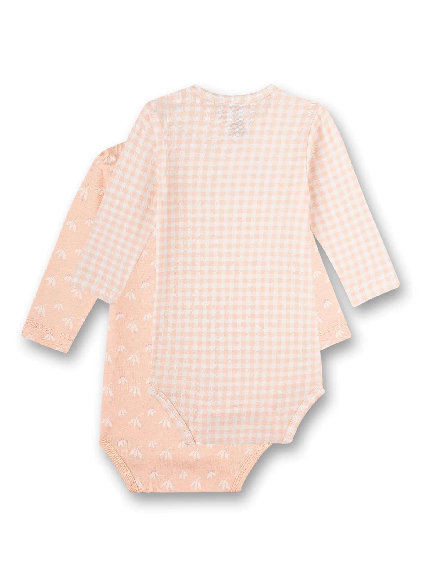 Body langarm (Doppelpack) Rosa Retro Romance