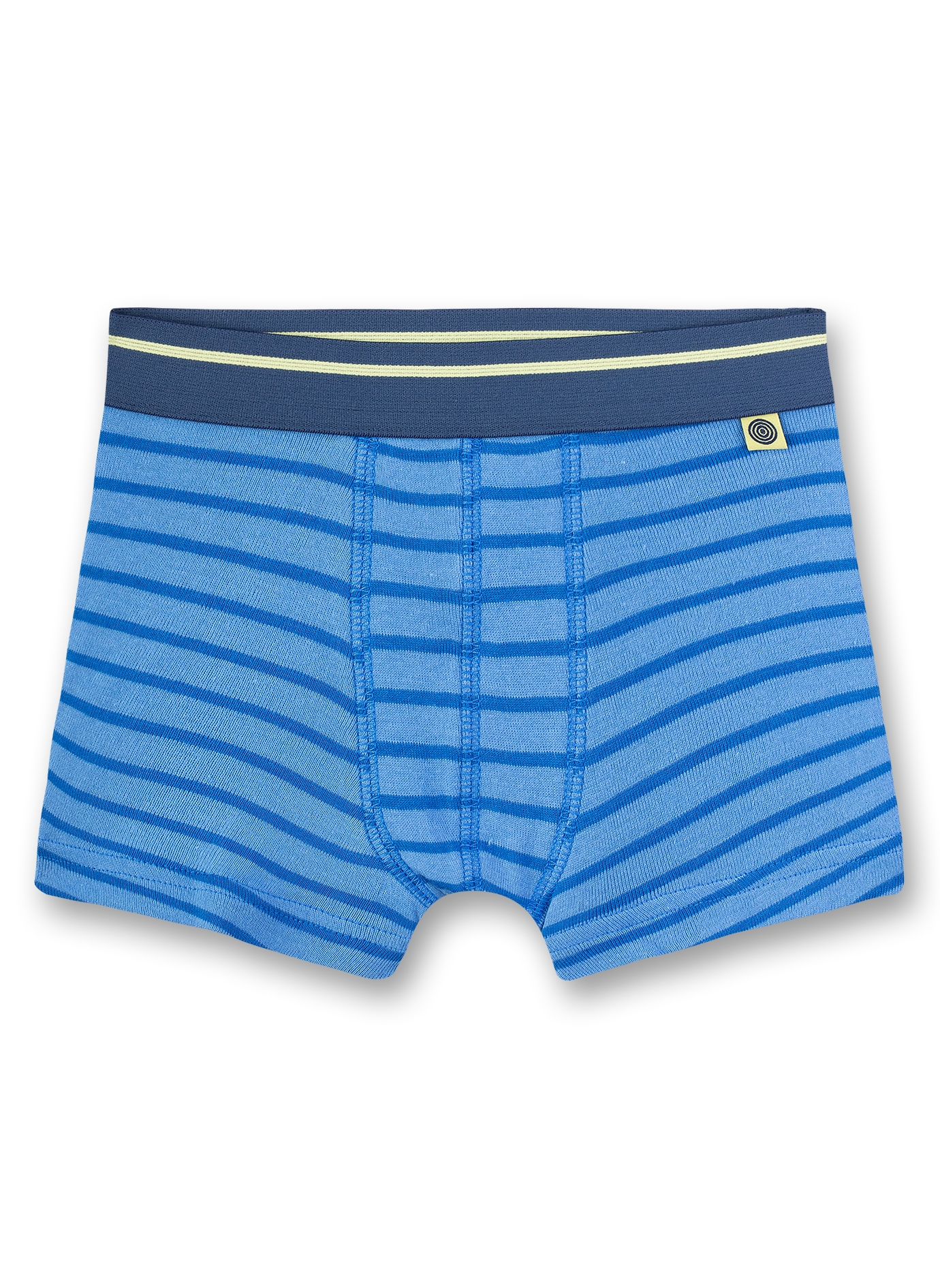 Jungen-Shorts Blau-gestreift Dino