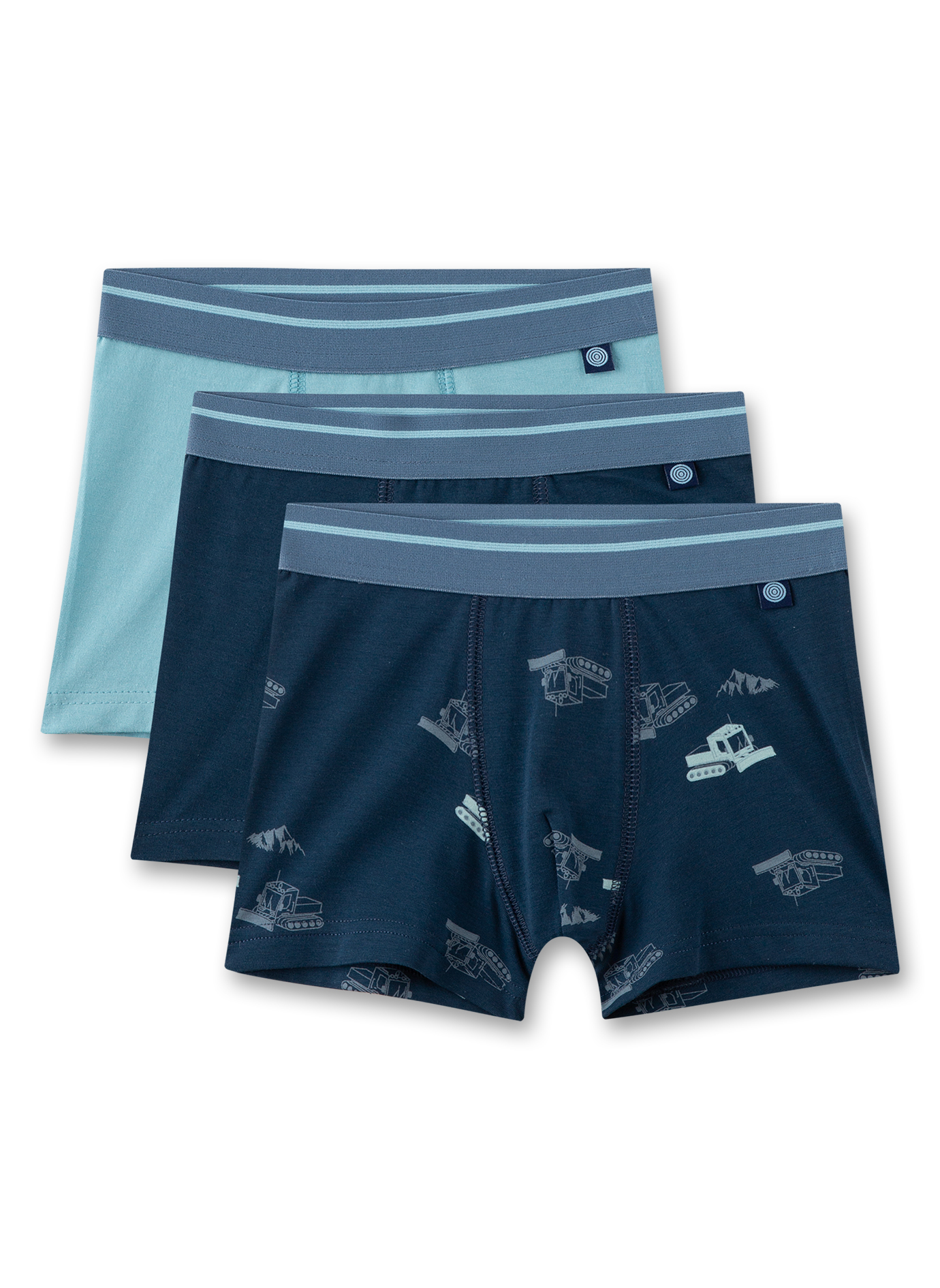 Jungen-Shorts (3er-Pack) Blau