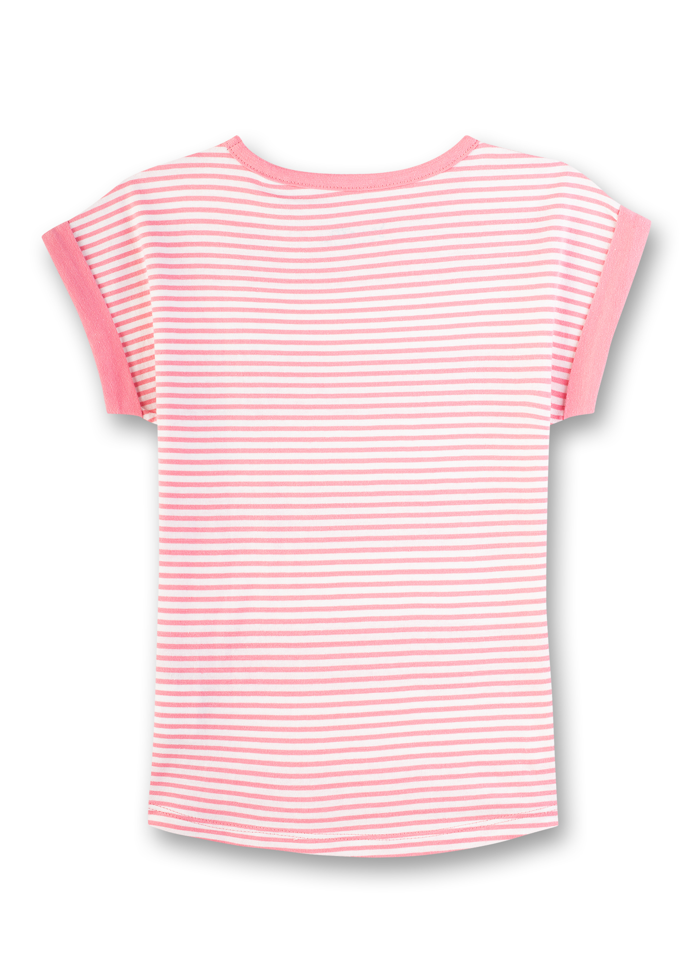 Mädchen T-Shirt Rosa-geringelt Sweet Heart