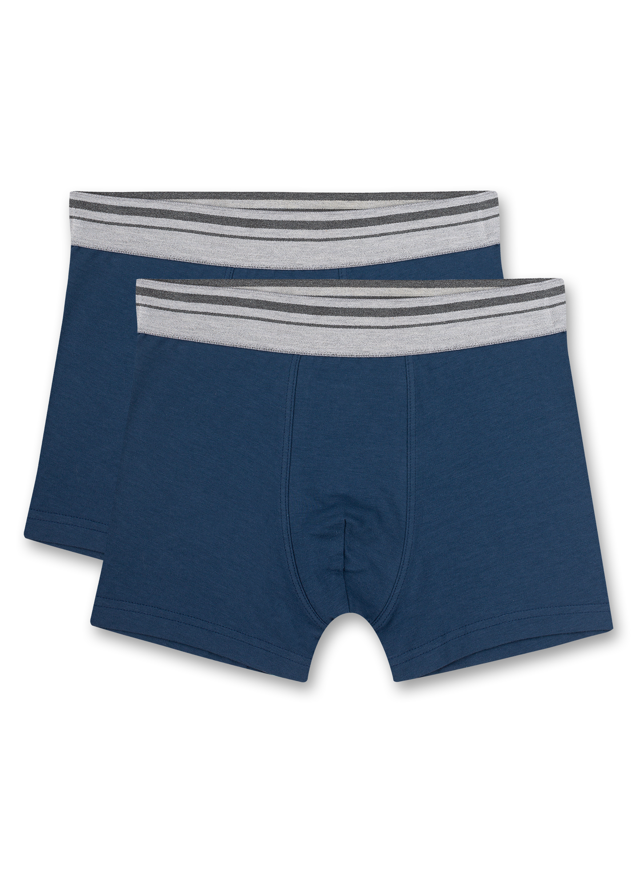 Jungen-Hipshorts (Doppelpack) Blau