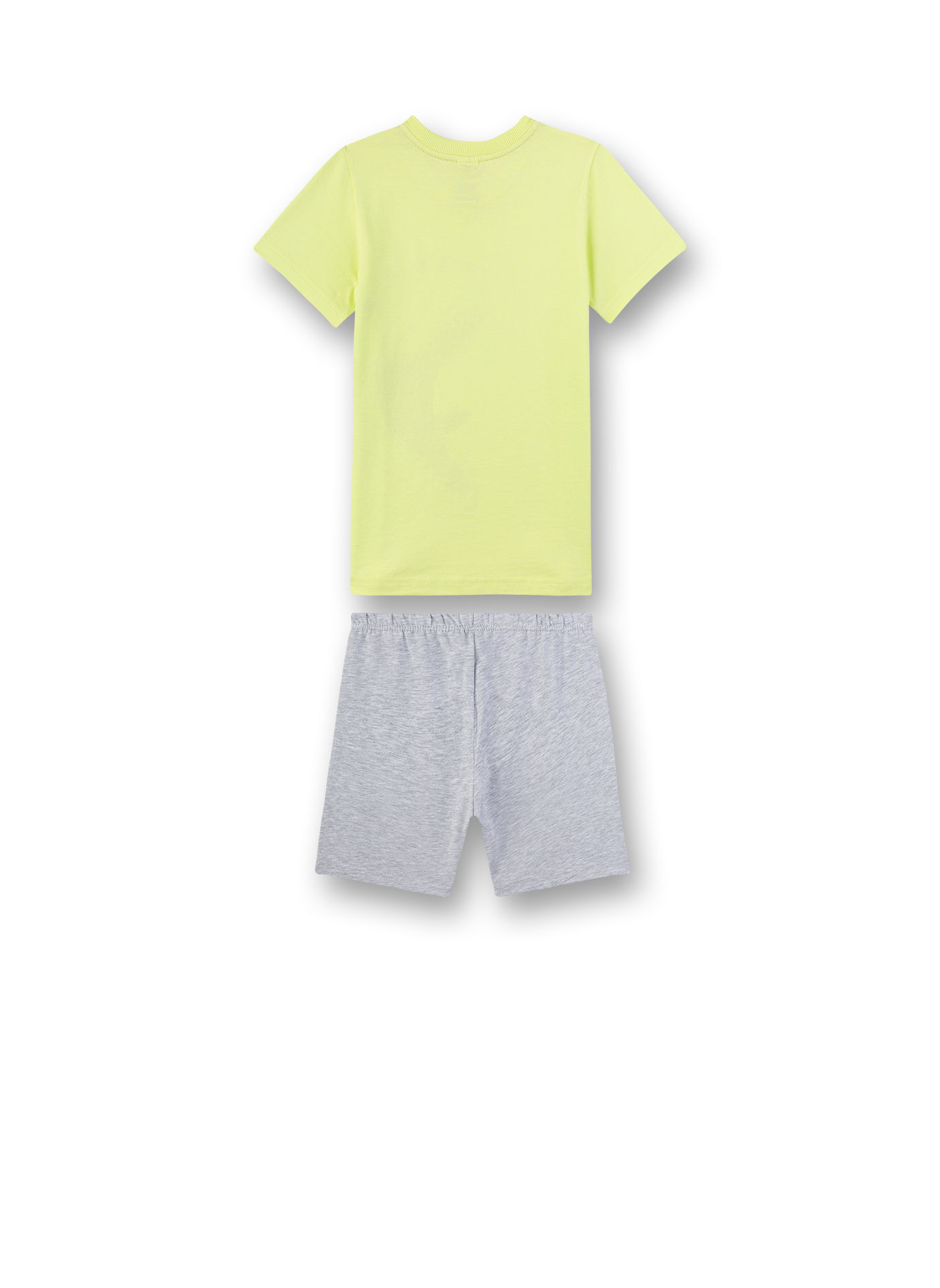 Jungen-Schlafanzug Lime-Gelb Dino