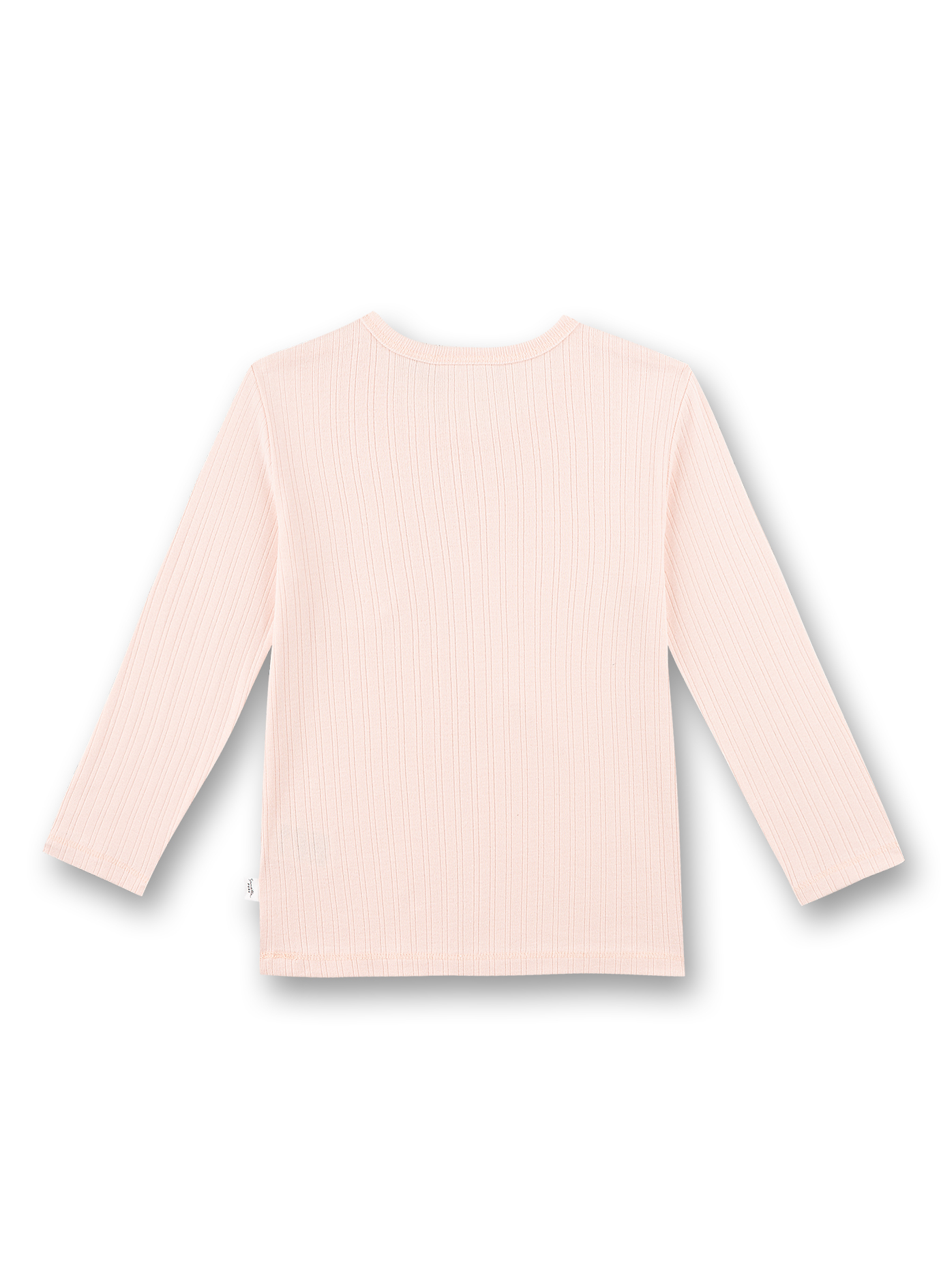 Mädchen-Shirt langarm Rosa 