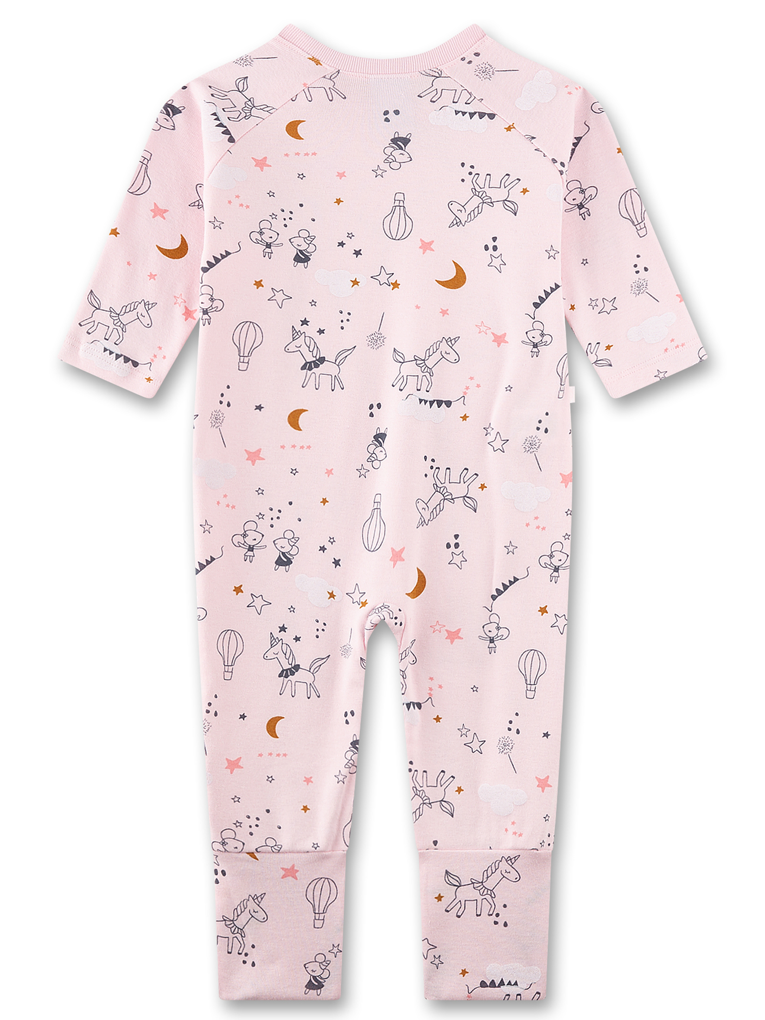 Baby-onesie, Kleidung Schlafanzug, Pyjama-Body, Mondstern-Druck, Unisex