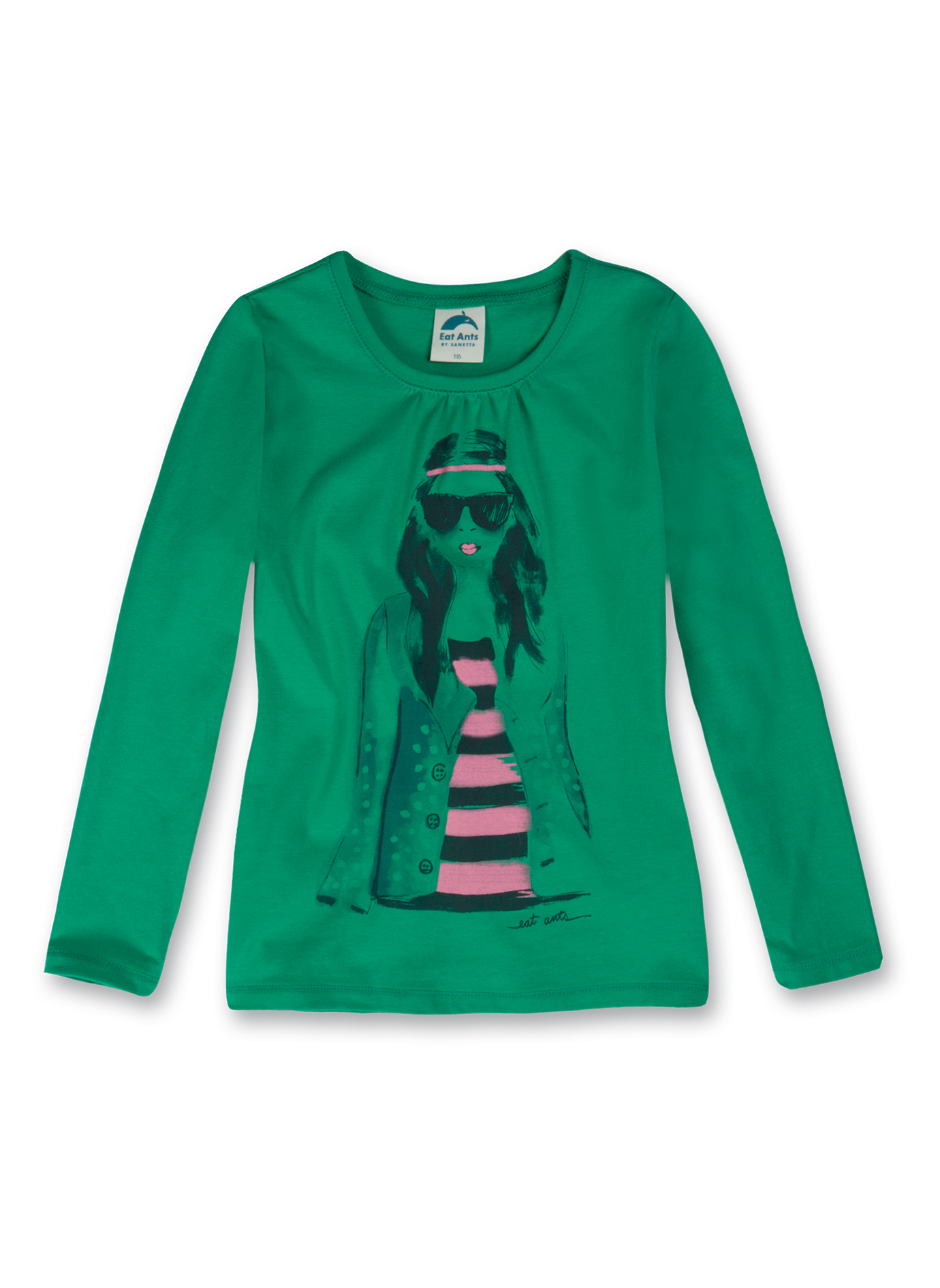 Mädchen-Shirt langarm