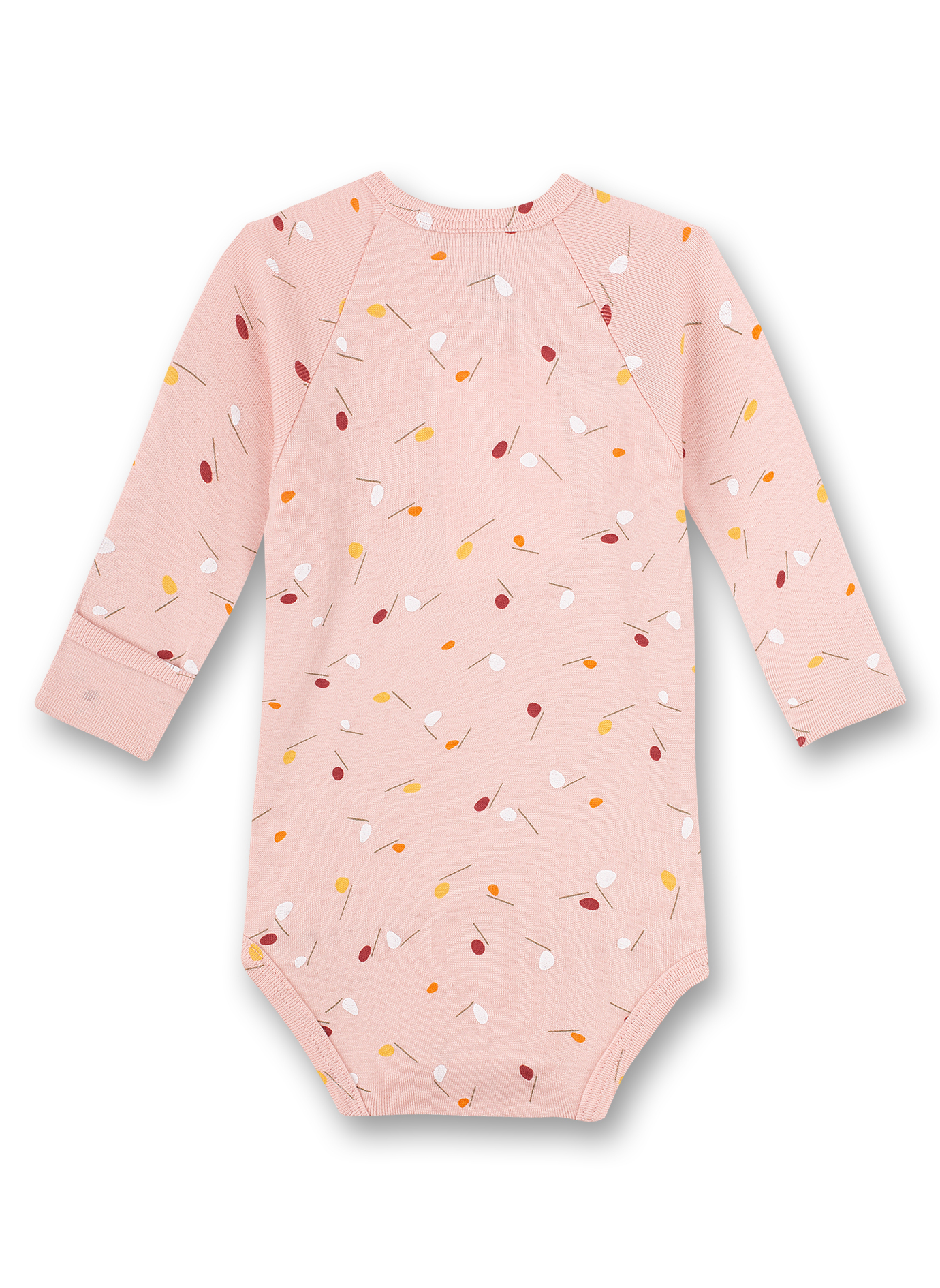 Wickelbody langarm Rosa Llamalicious