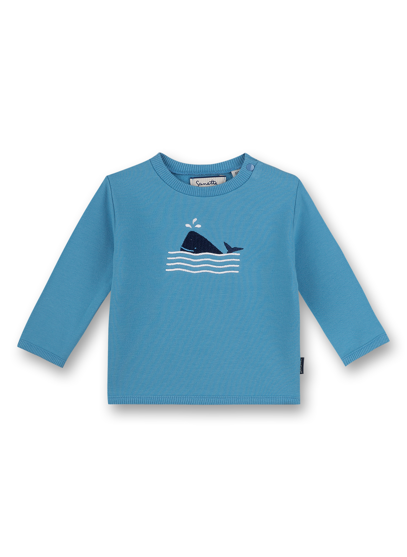 Jungen-SweatshirtHellblau Little Whale