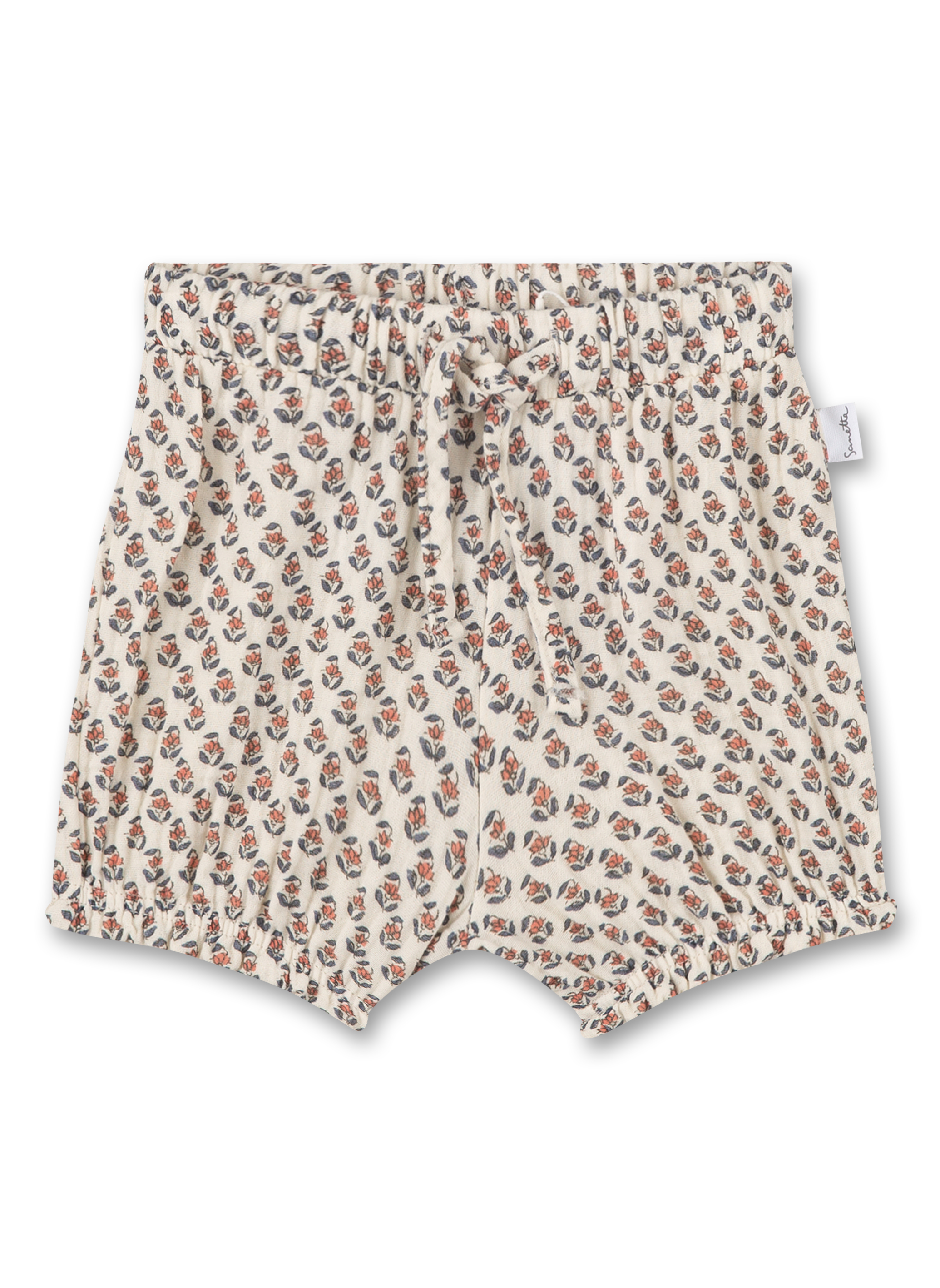 Mädchen-Shorts Beige Musselin