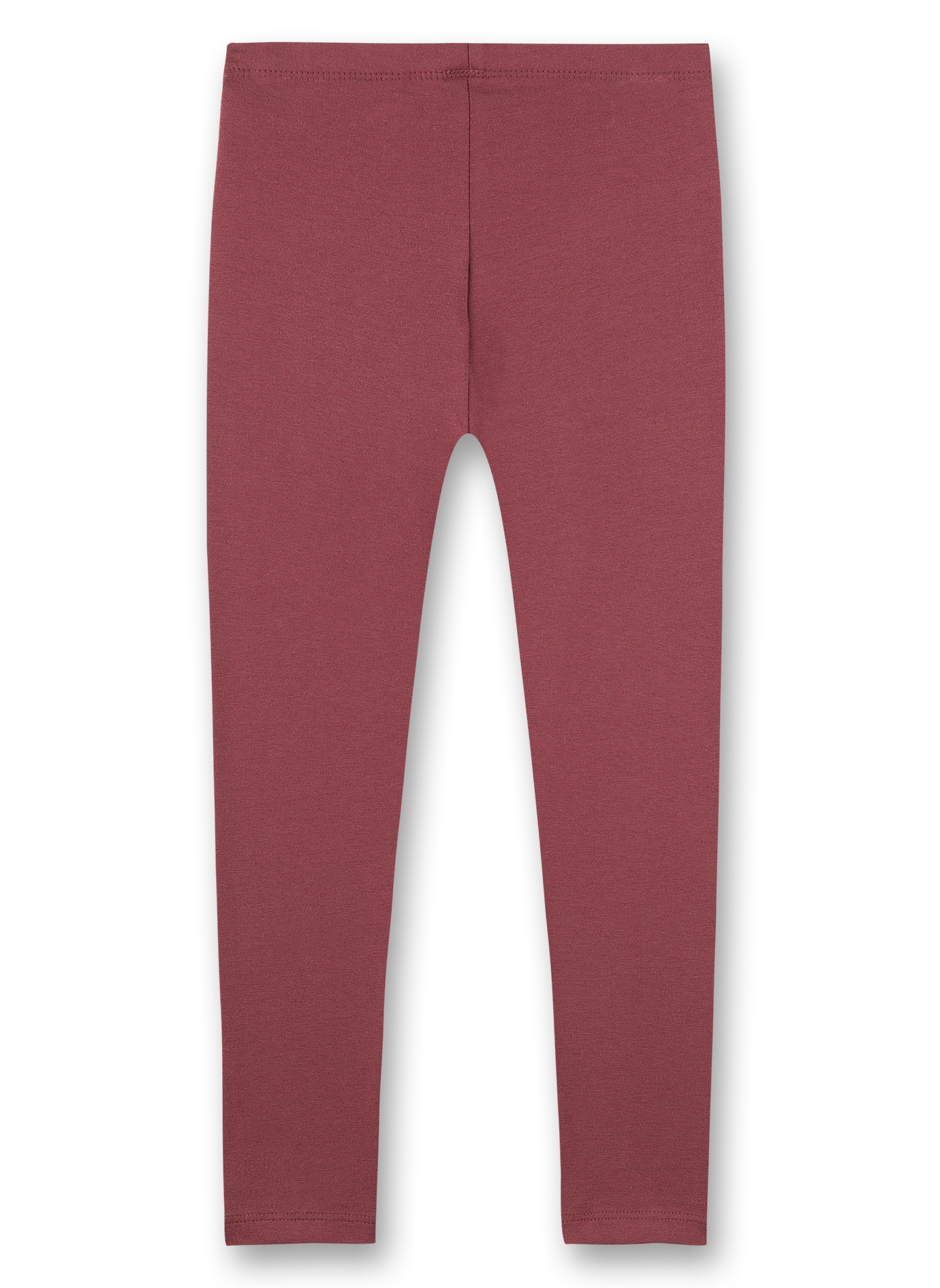 Mädchen-Leggings Weinrot 