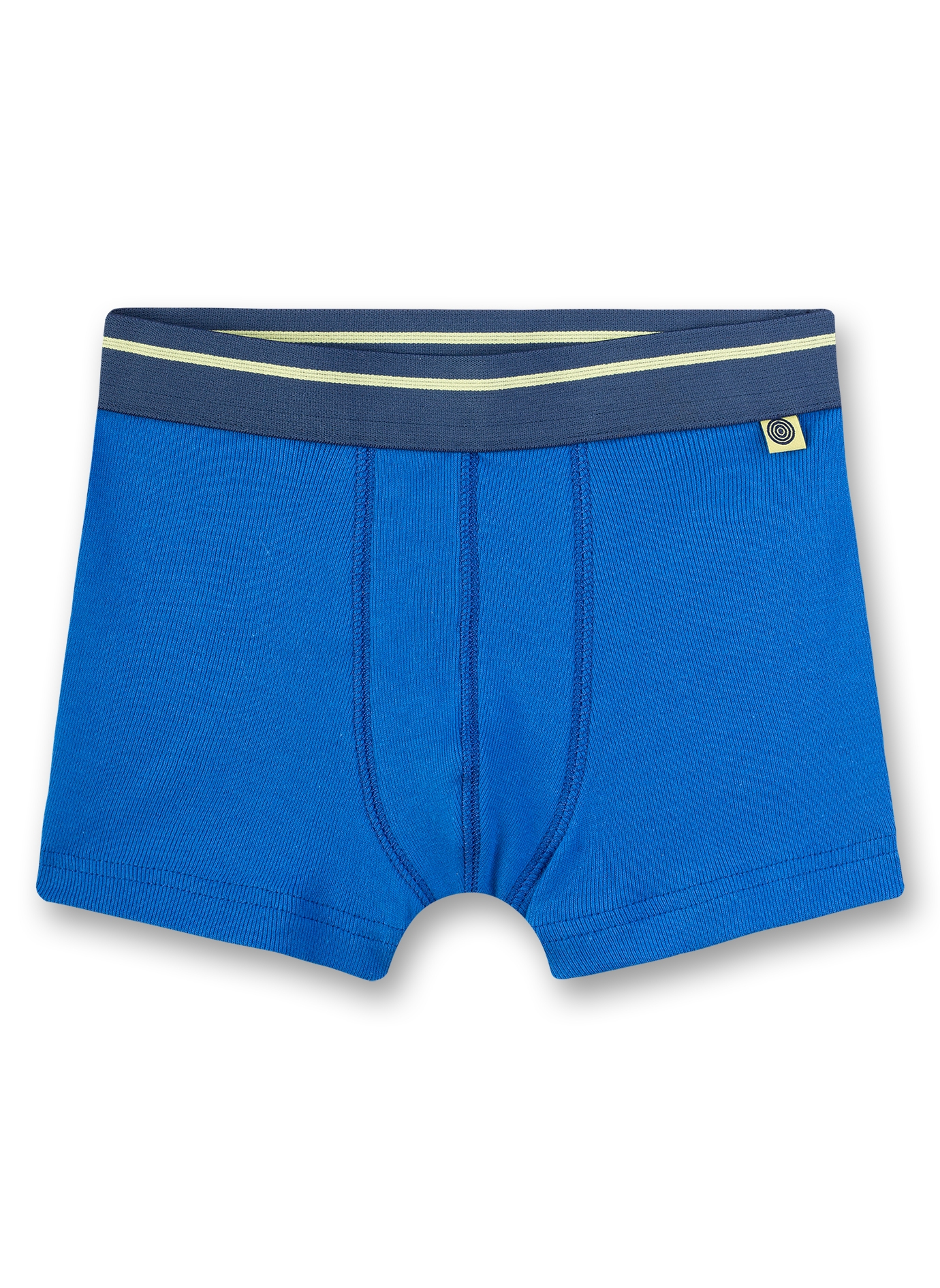 Jungen-Shorts (Doppelpack) Graumelange und Blau Dino