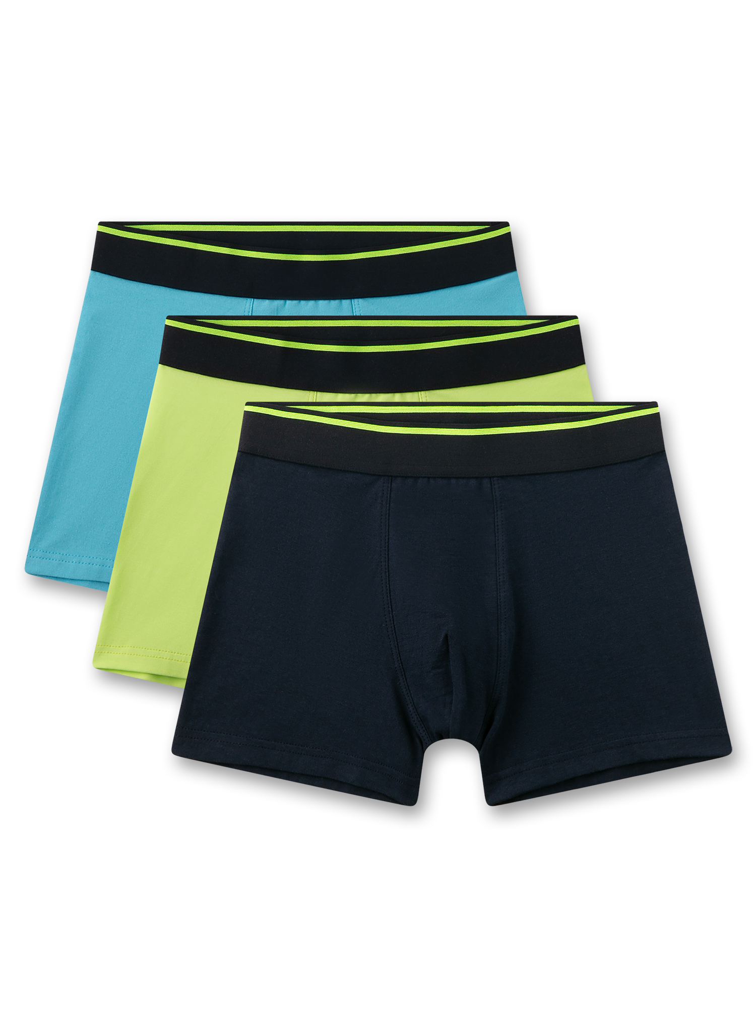 Jungen-Hipshorts (Dreierpack) blau